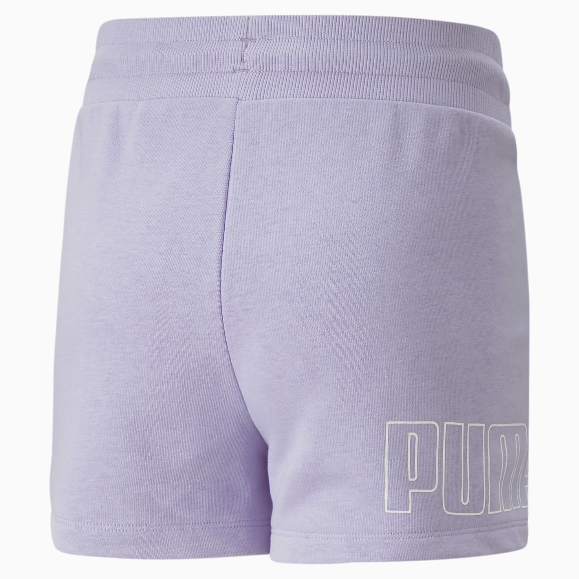 Puma shorts kids hotsell purple