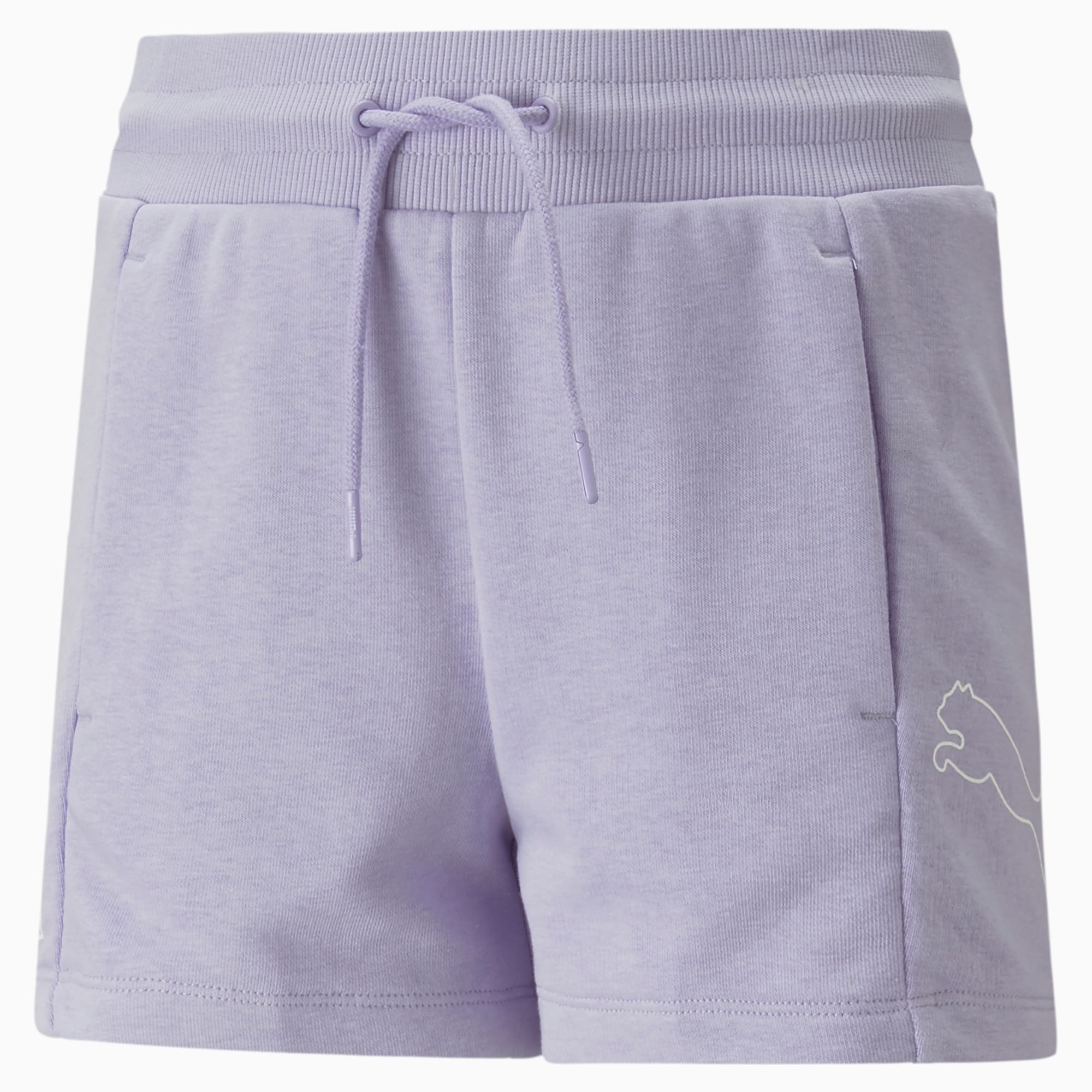 Puma shorts womens purple cheap