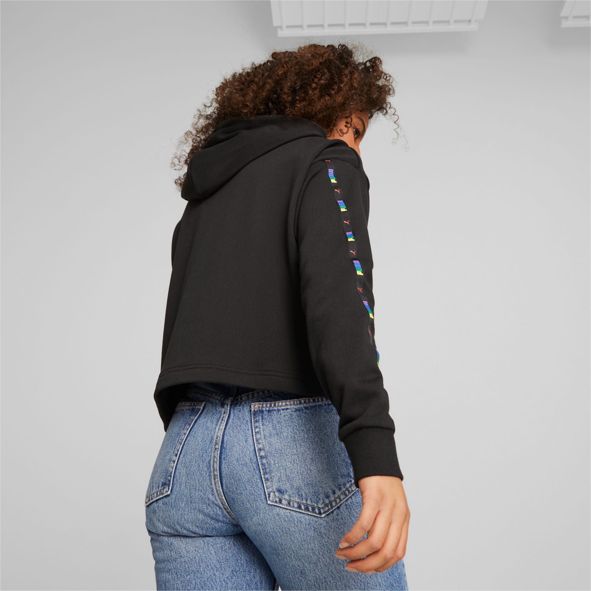 Puma tape hooded jacket best sale