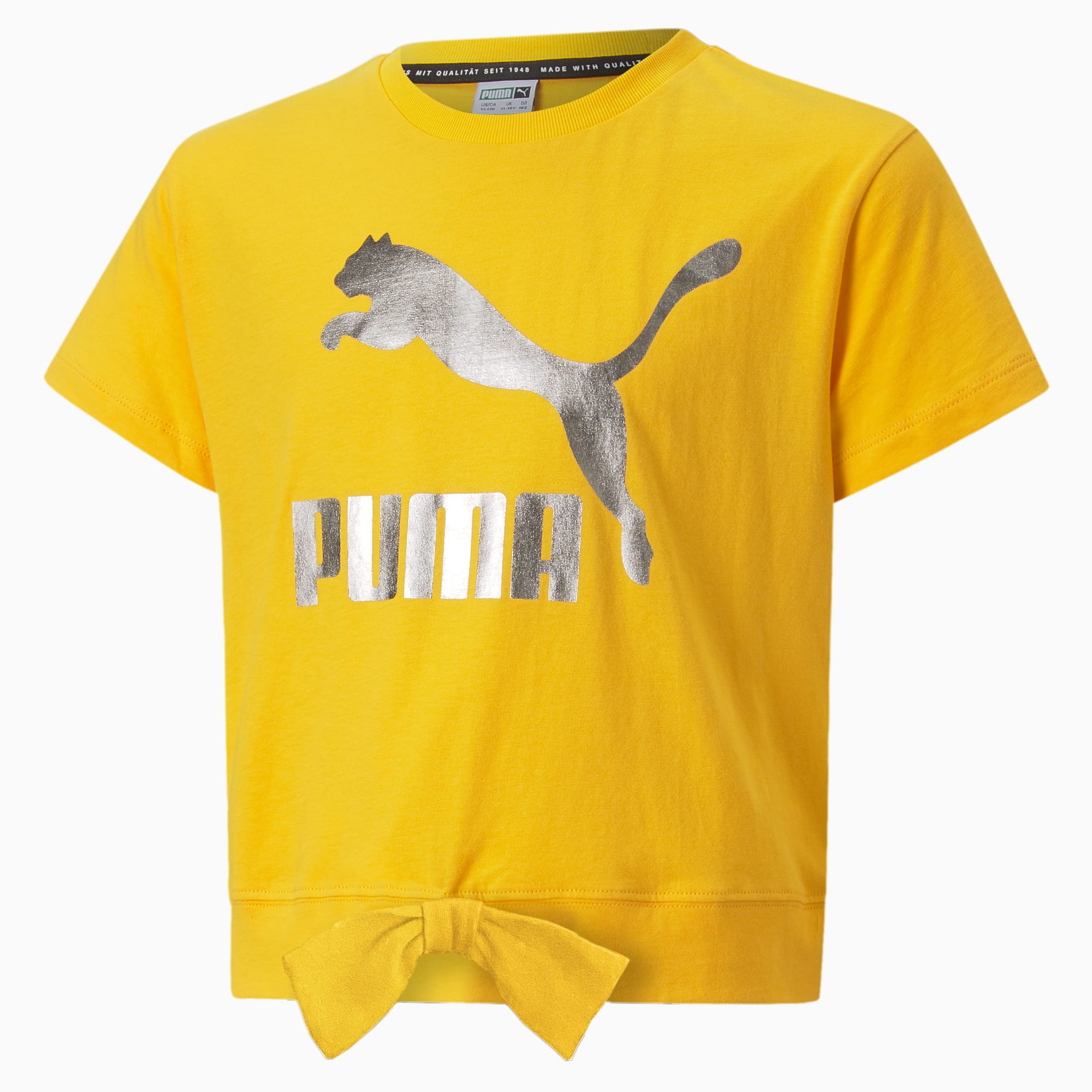 Classics Logo Bow Tee Youth PUMA Shop All Puma PUMA