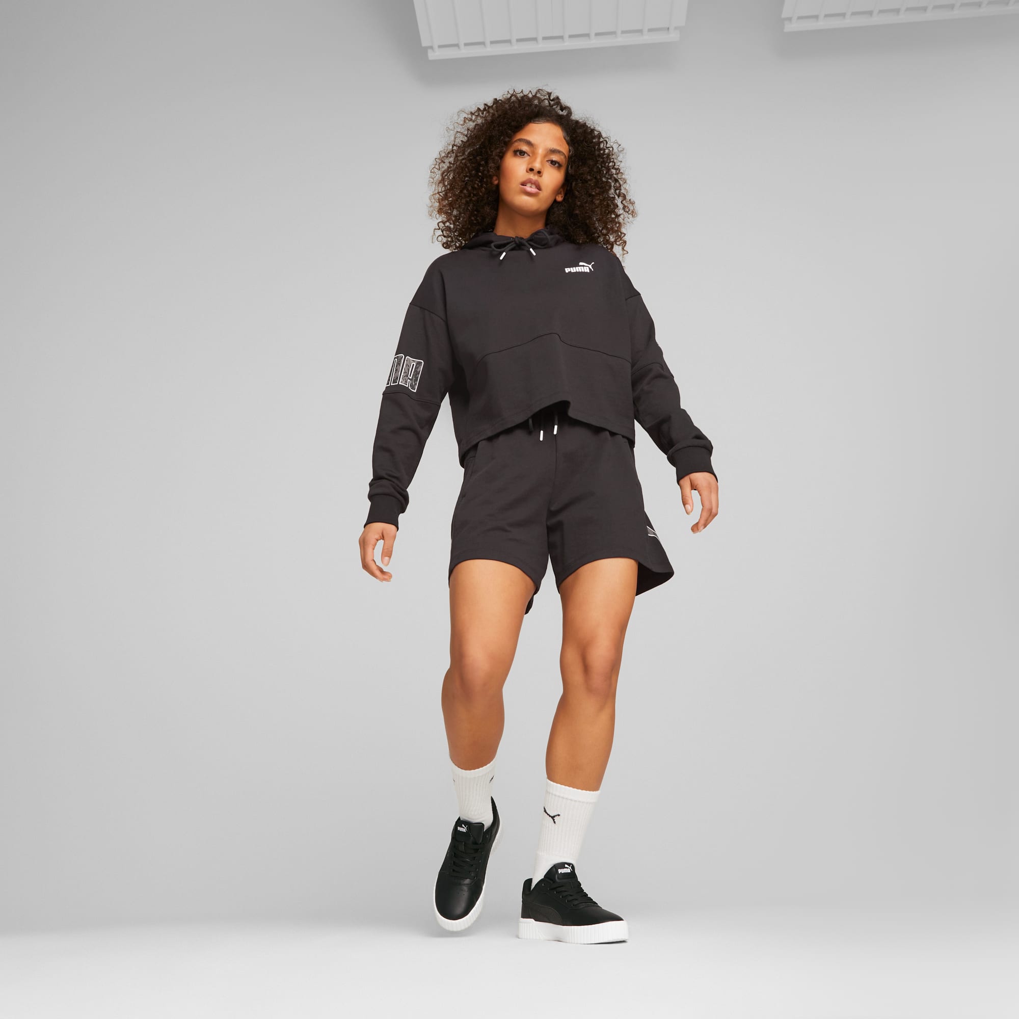 Puma shorts set for womens hotsell