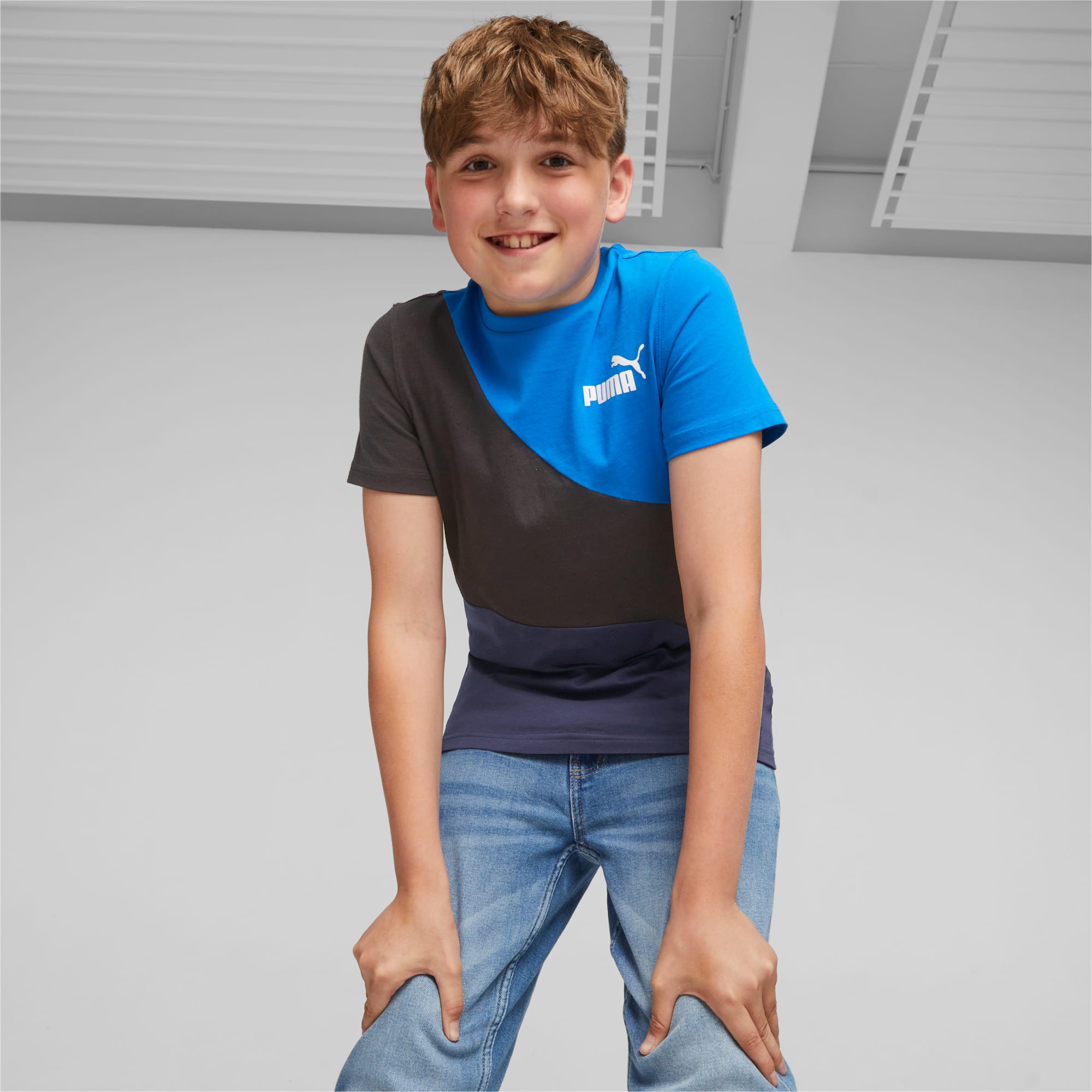Puma t shirt for boys cheap