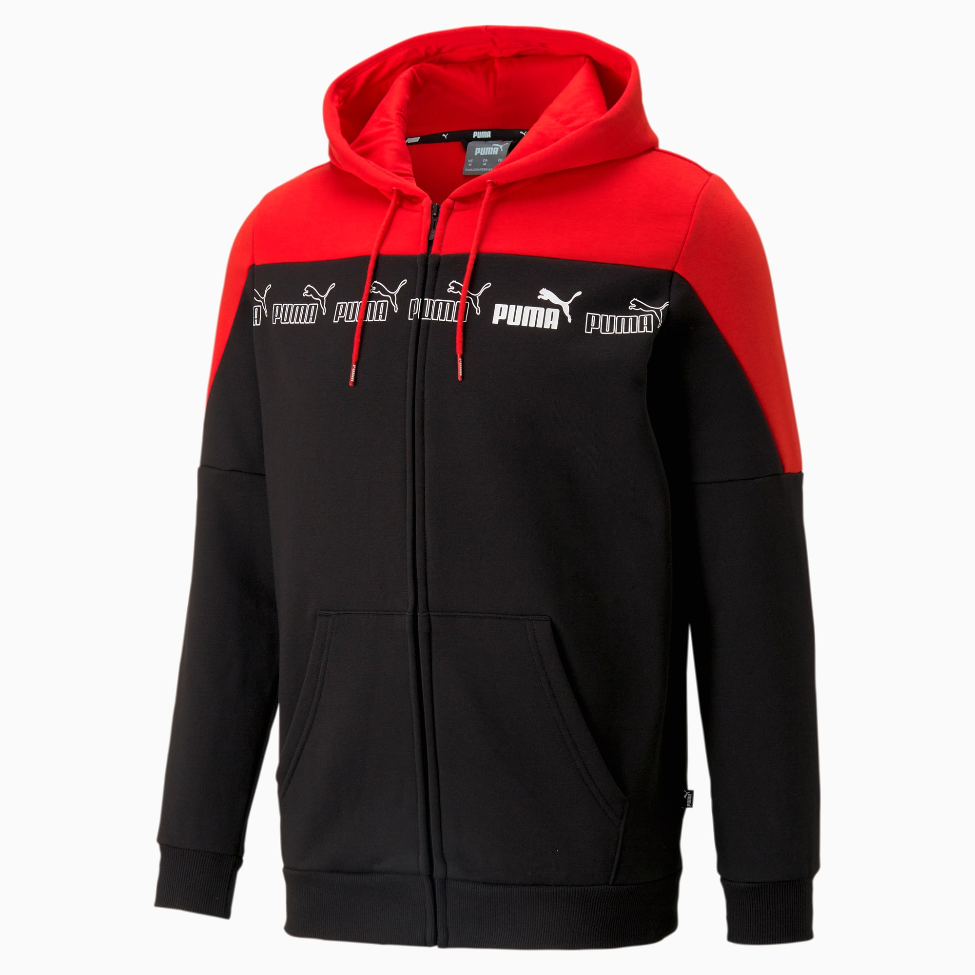 Sudadera y cremallera completa para hombre Around Block | PUMA