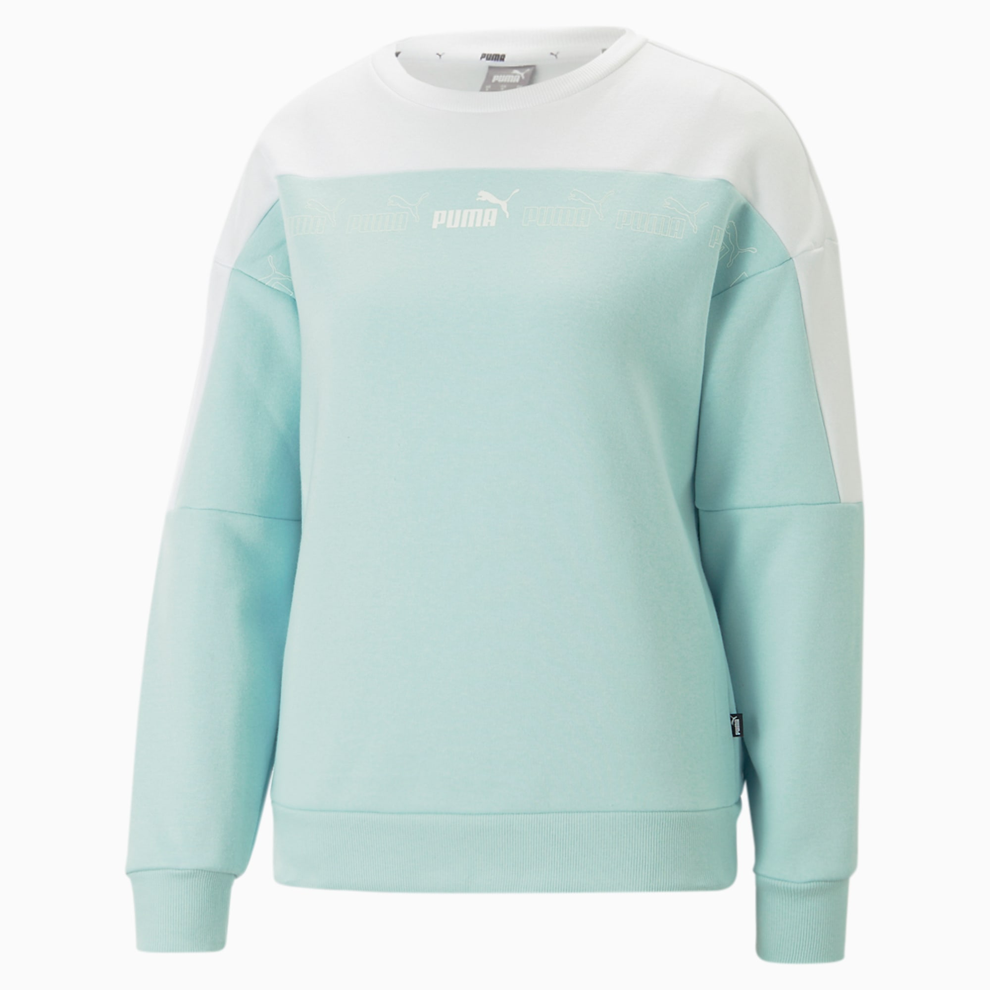 | | the PUMA Block Around Sweatshirt Crew Neck Women