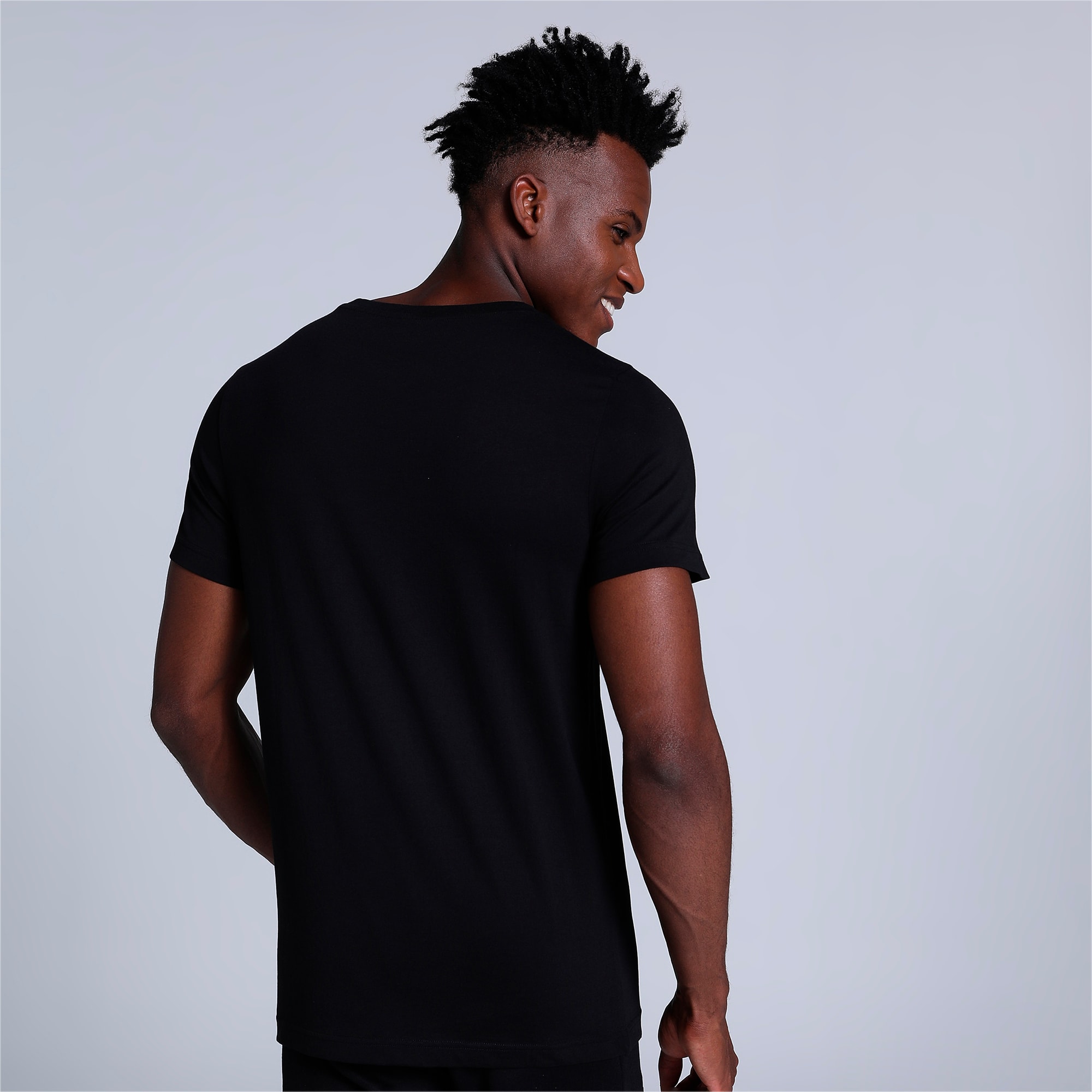 Puma one8 top black t shirt