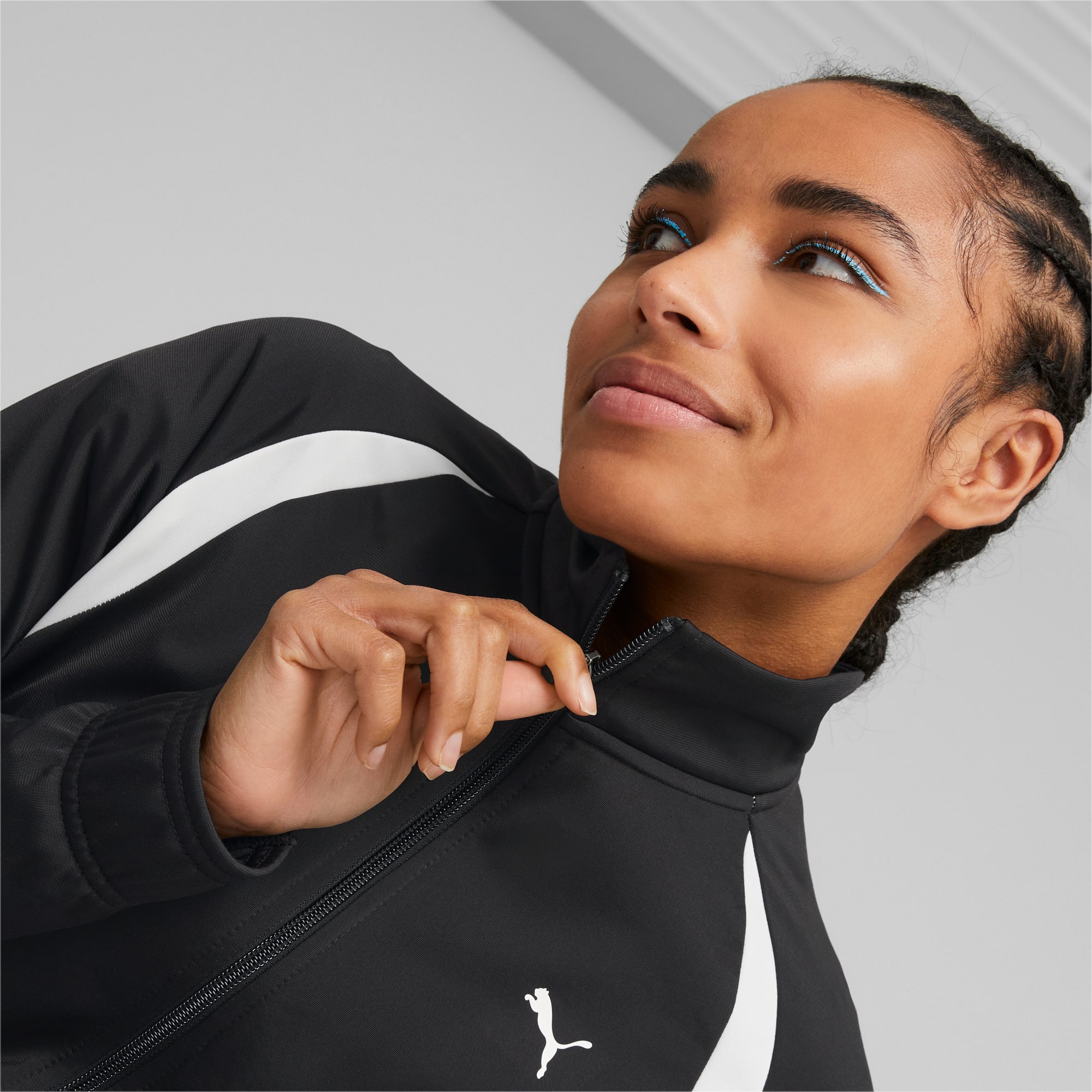 Buy Puma Women Balck Solid Classic Tricot Suit Tracksuit - Tracksuits for  Women 7143765