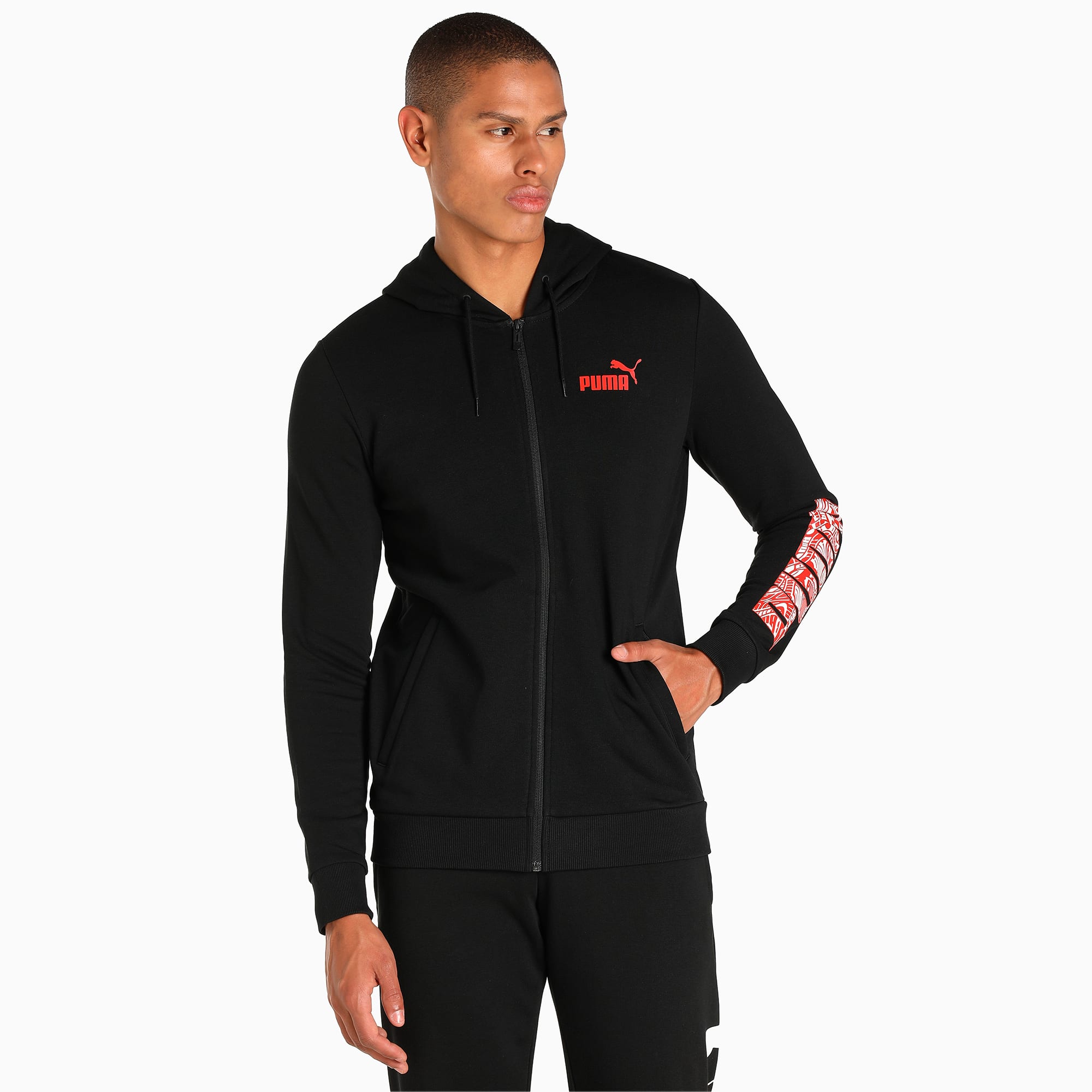 Puma knitted jacket store