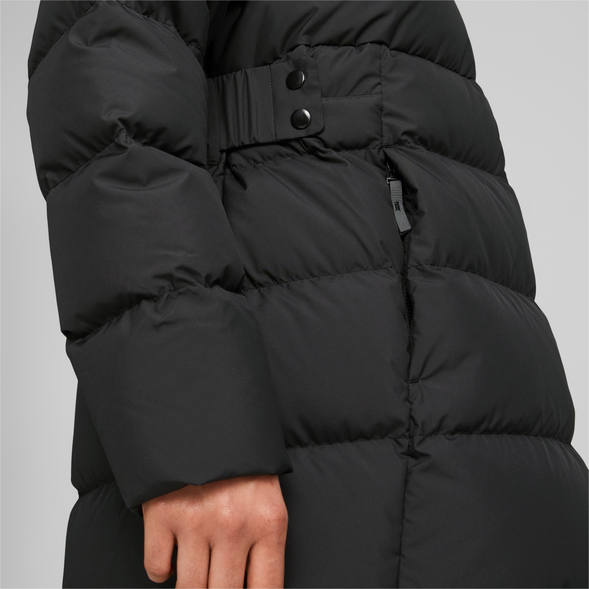 Women's Long Hooded Down Coat