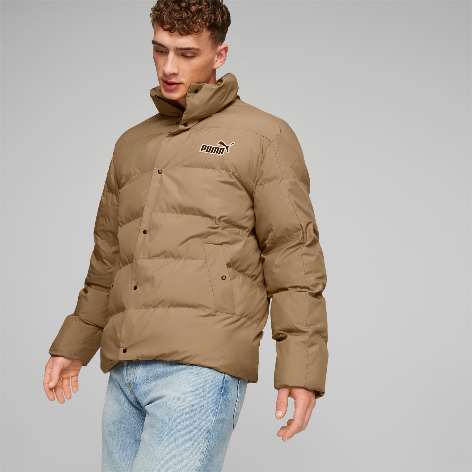 Mens puma puffer jacket cheap