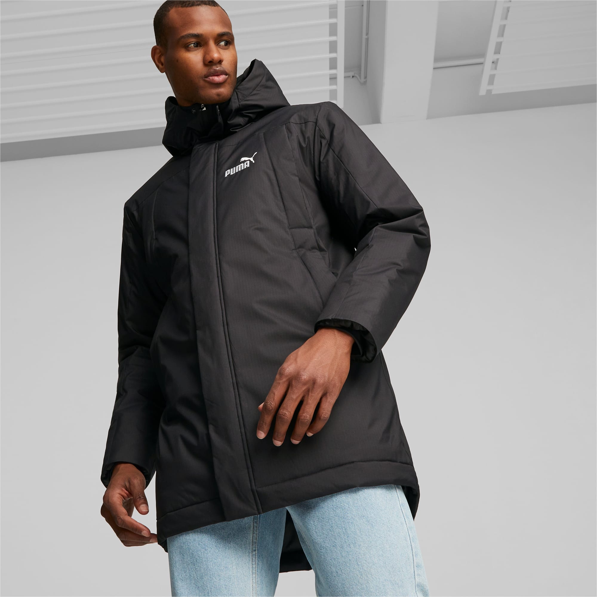 Men's Hooded Padded Parka