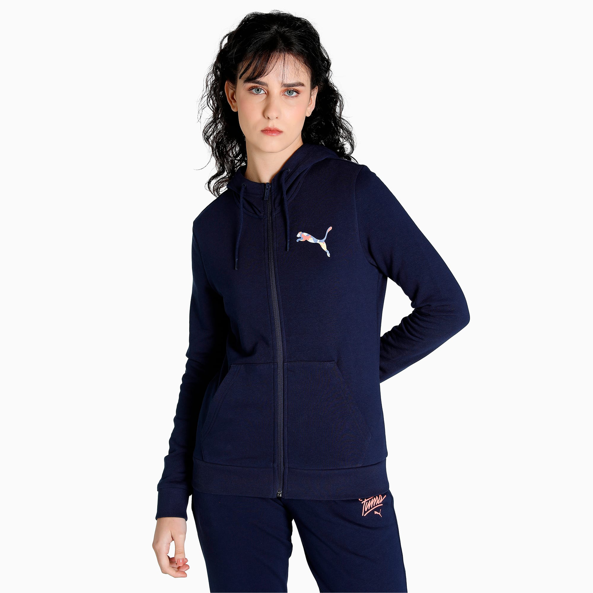 Womens blue outlet puma tracksuit