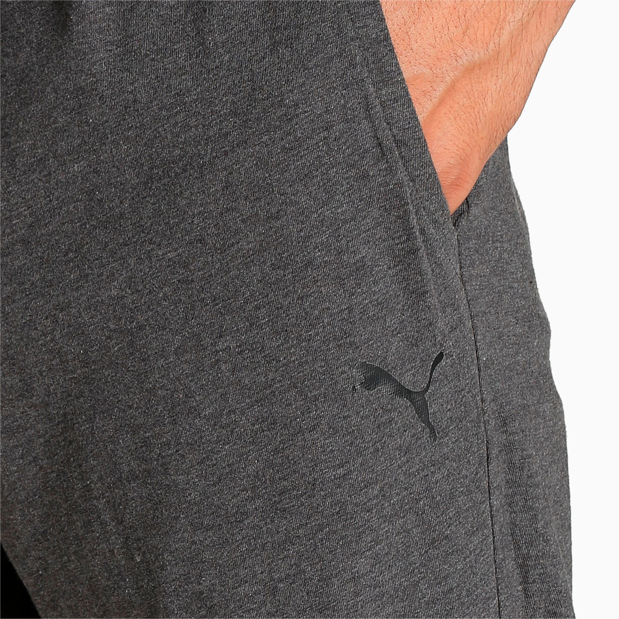 Mens grey puma best sale joggers
