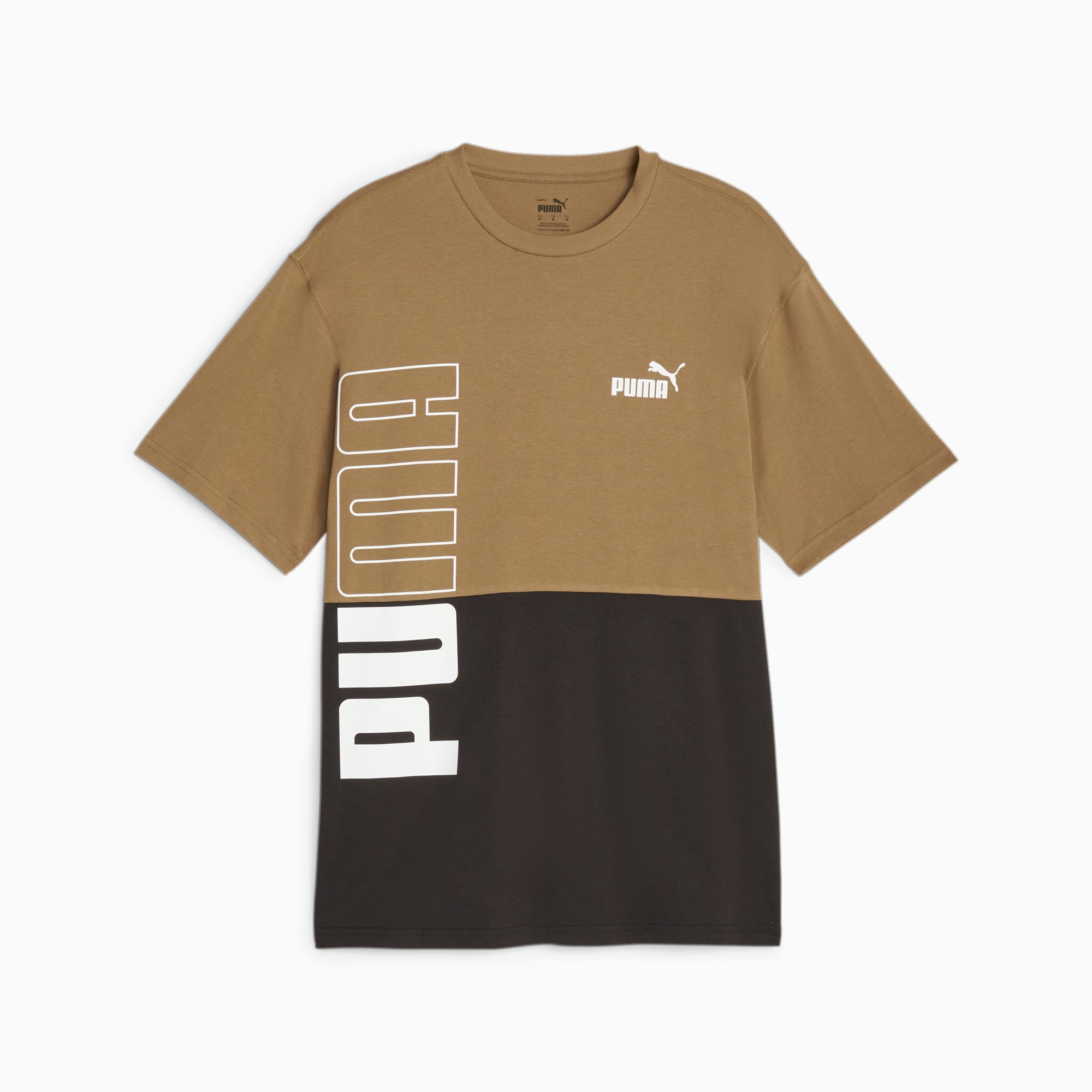PUMA POWER Men s Tee Chocolate Chip PUMA Shoes PUMA