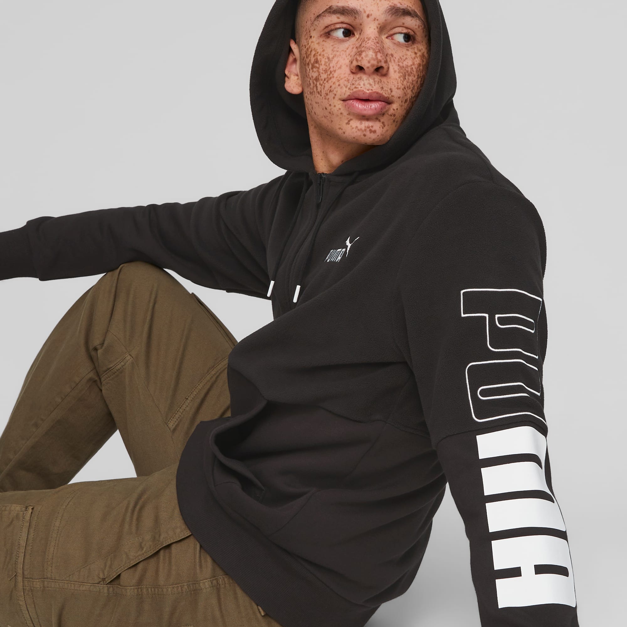 Puma zip hoodie shop