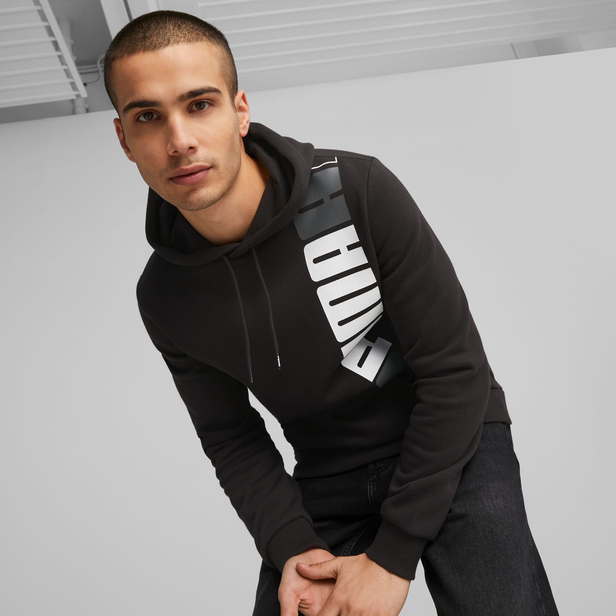 Hoodie PUMA Men\'s | LAB ESS+ LOGO