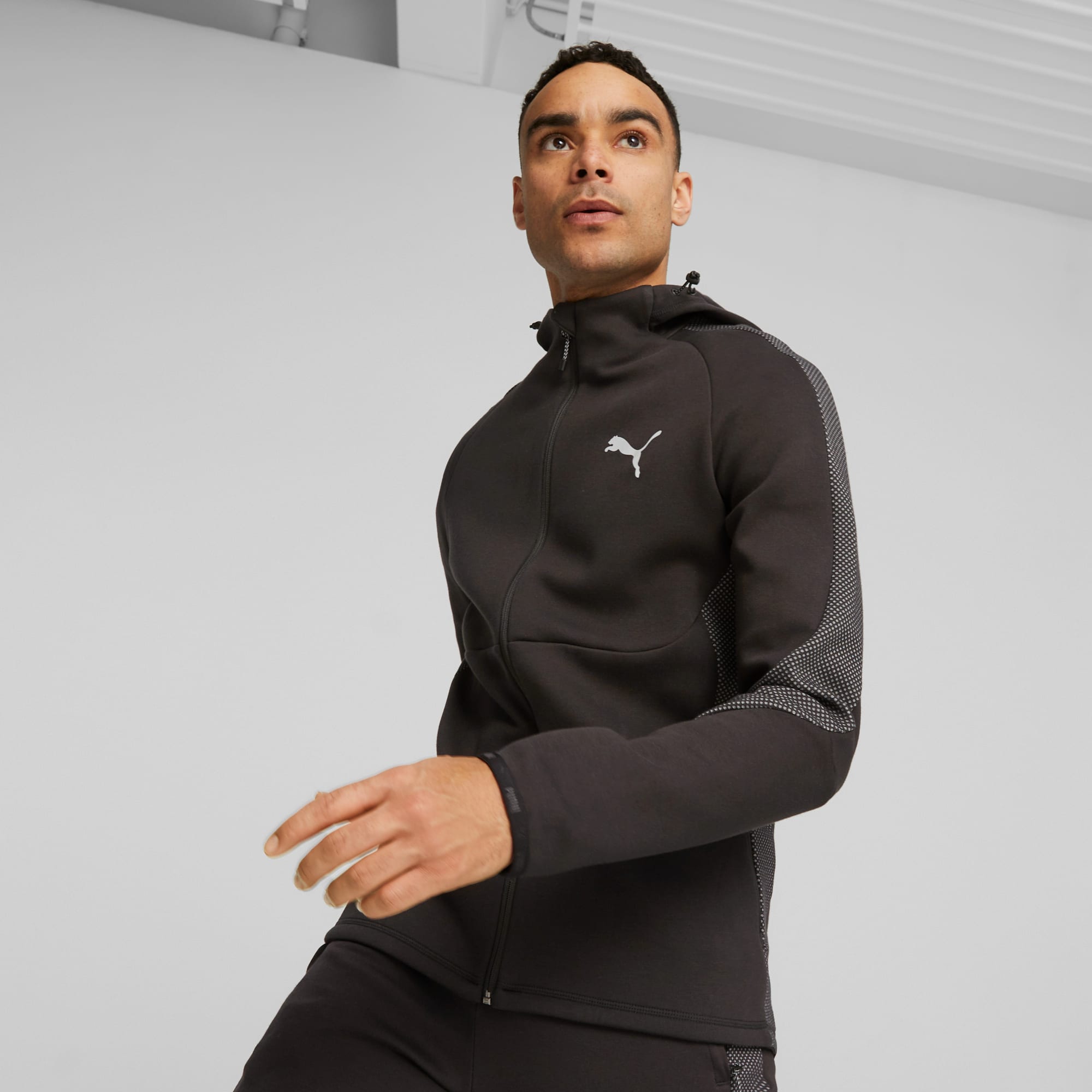 EVOSTRIPE Full-Zip Men's Hoodie | PUMA SHOP ALL PUMA | PUMA