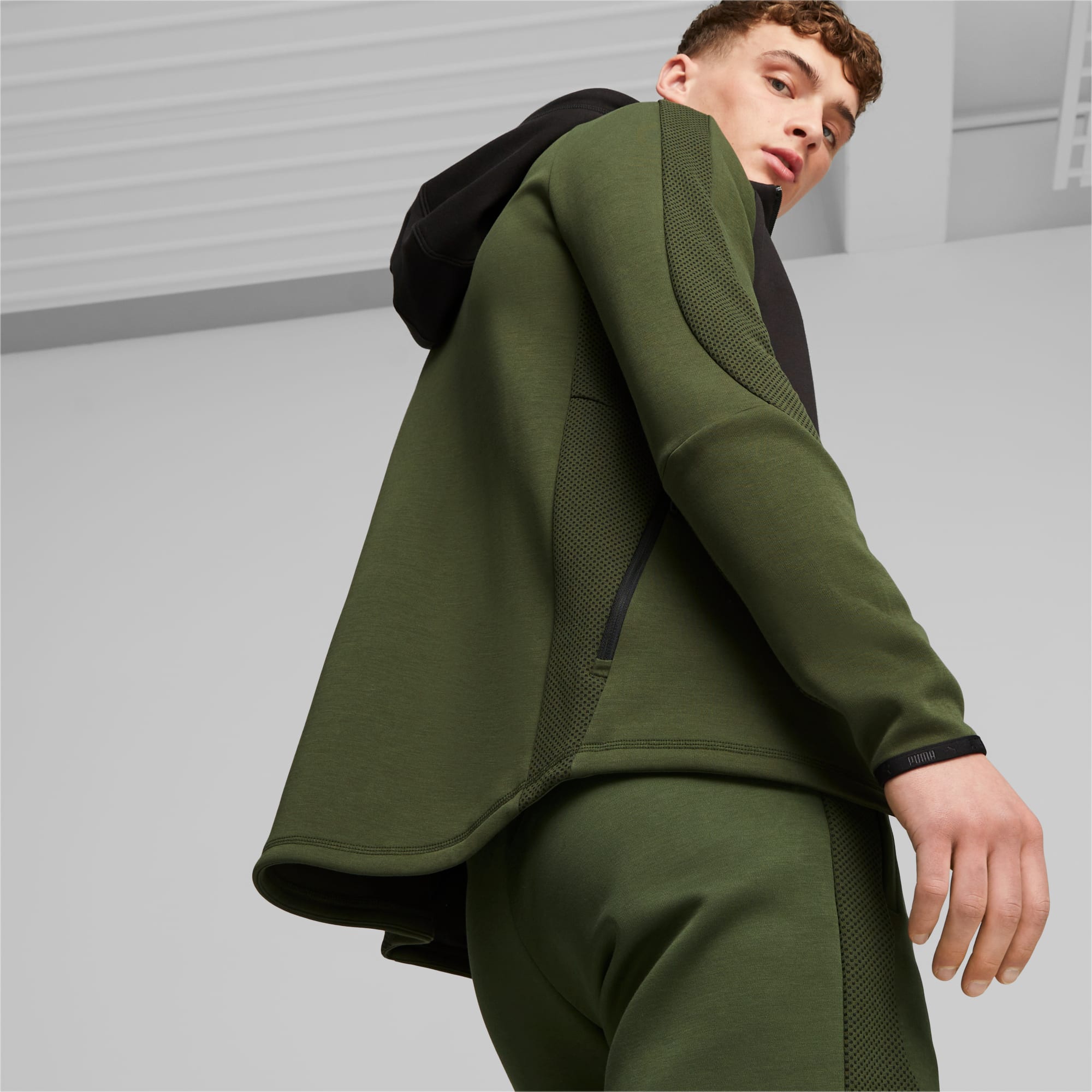 Mens puma zip up hoodie sale