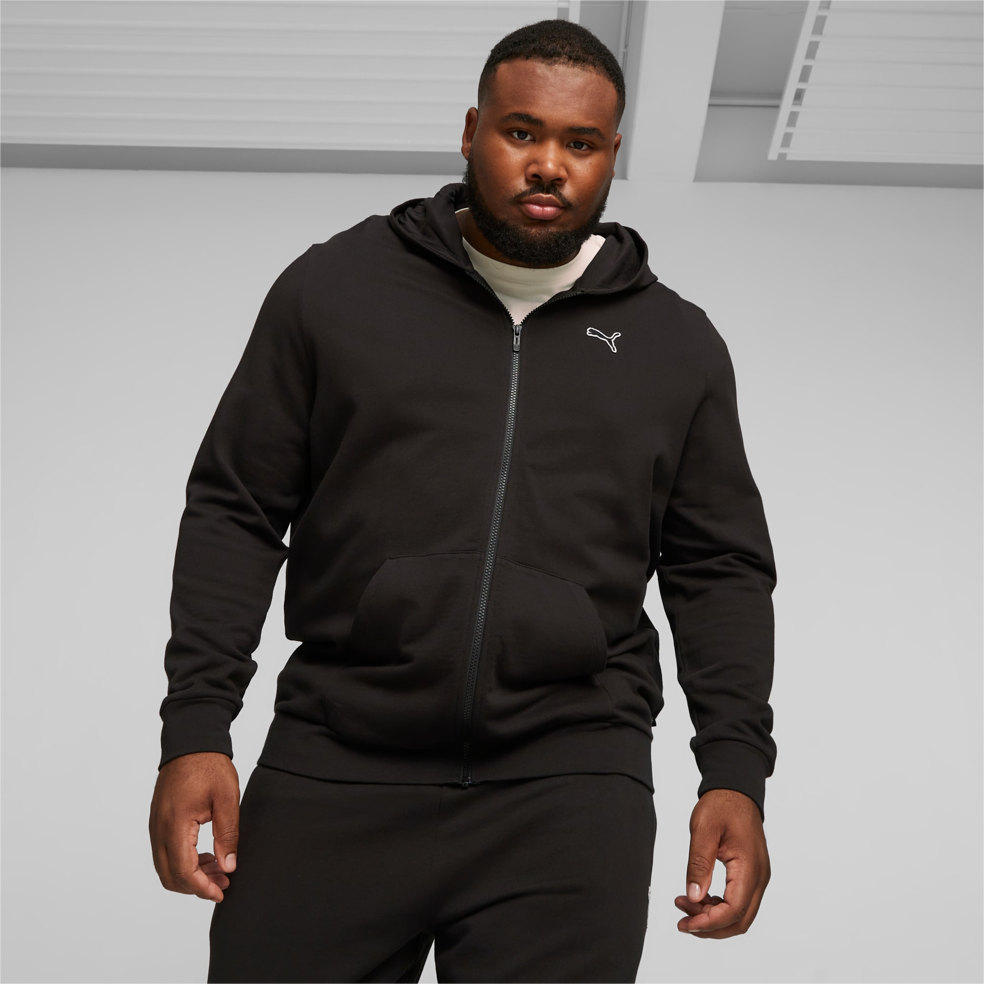 Puma zip up hoodie mens on sale