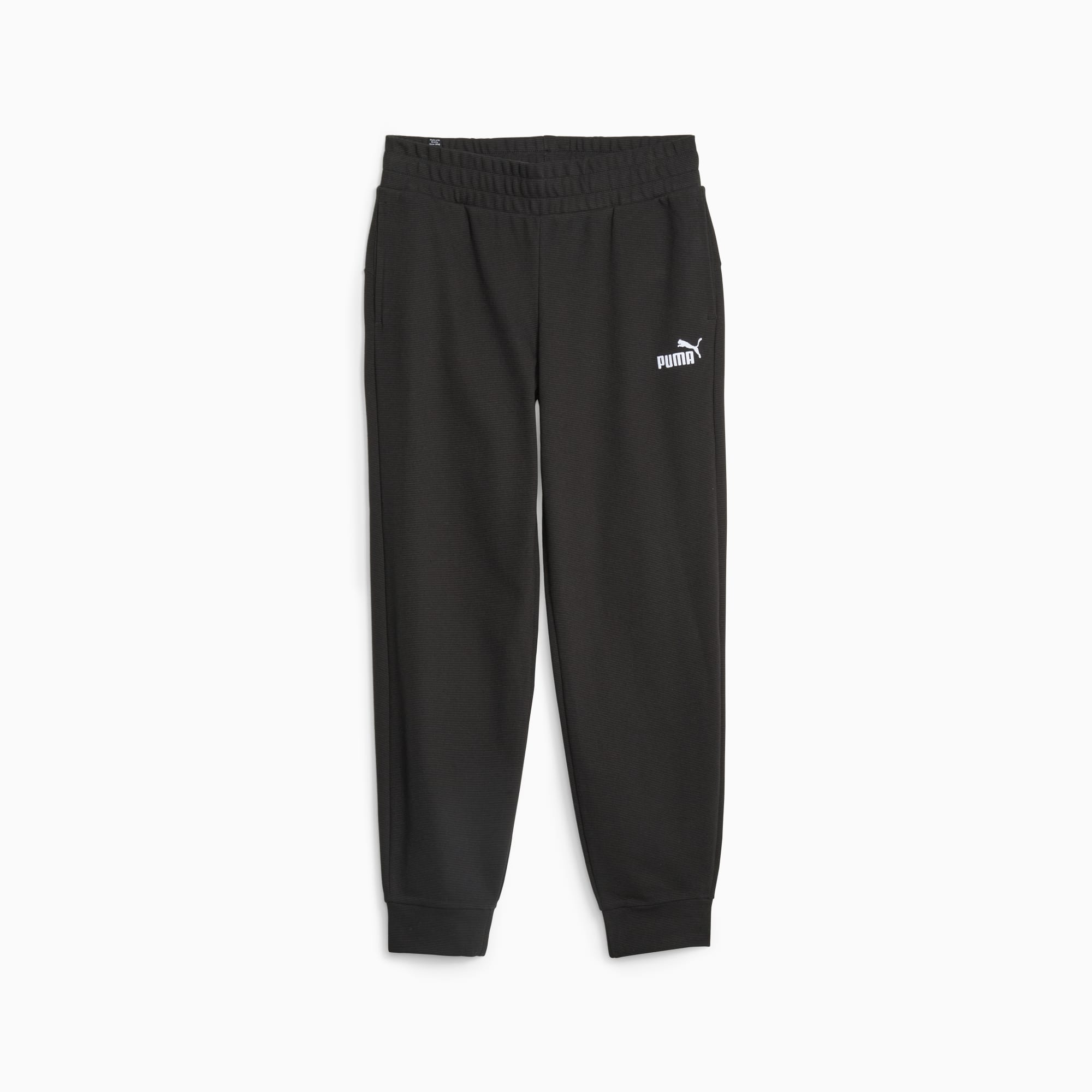 Puma PI Knit Track Pants Women Black Sweatpants (XS)