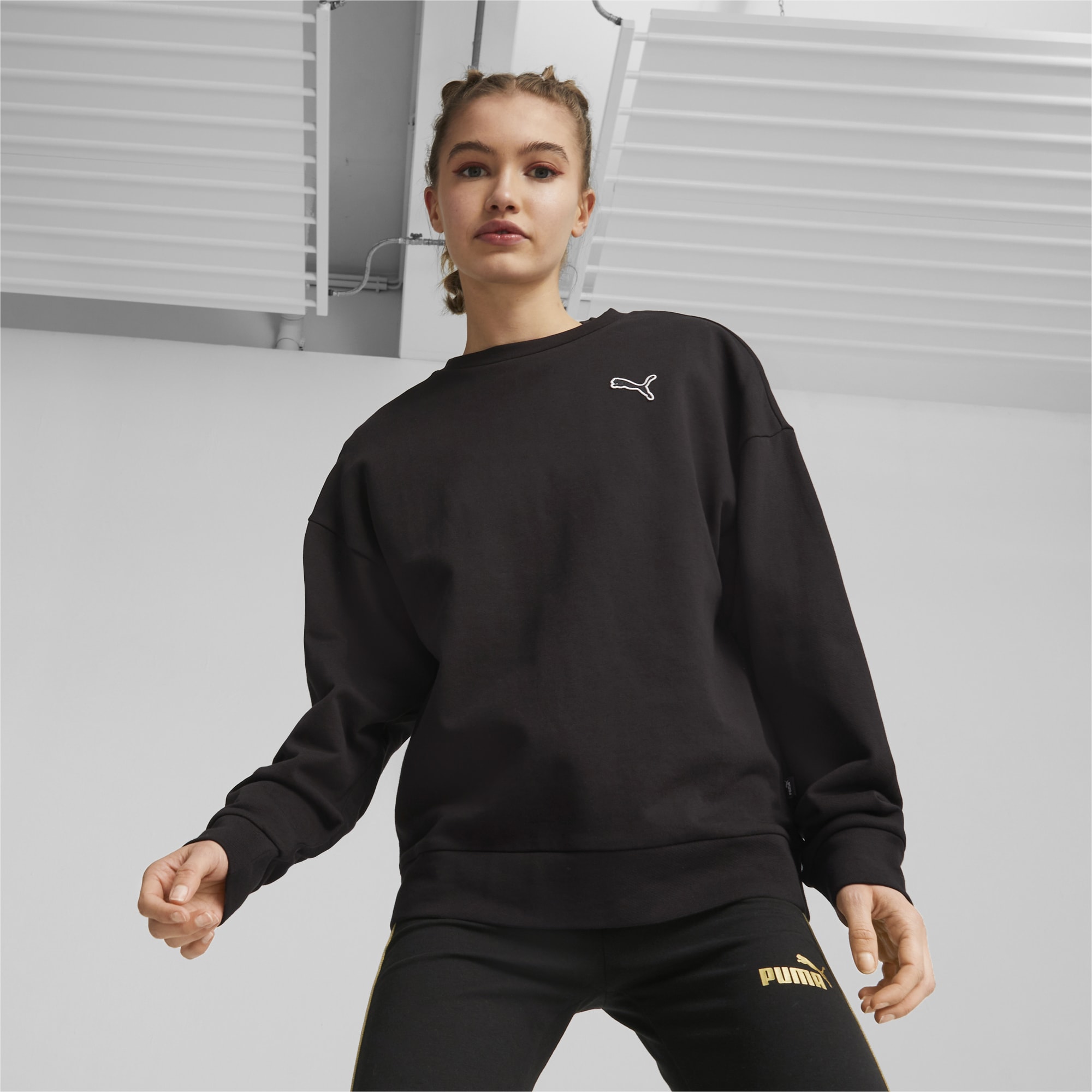 BETTER ESSENTIALS Women s Sweatshirt PUMA
