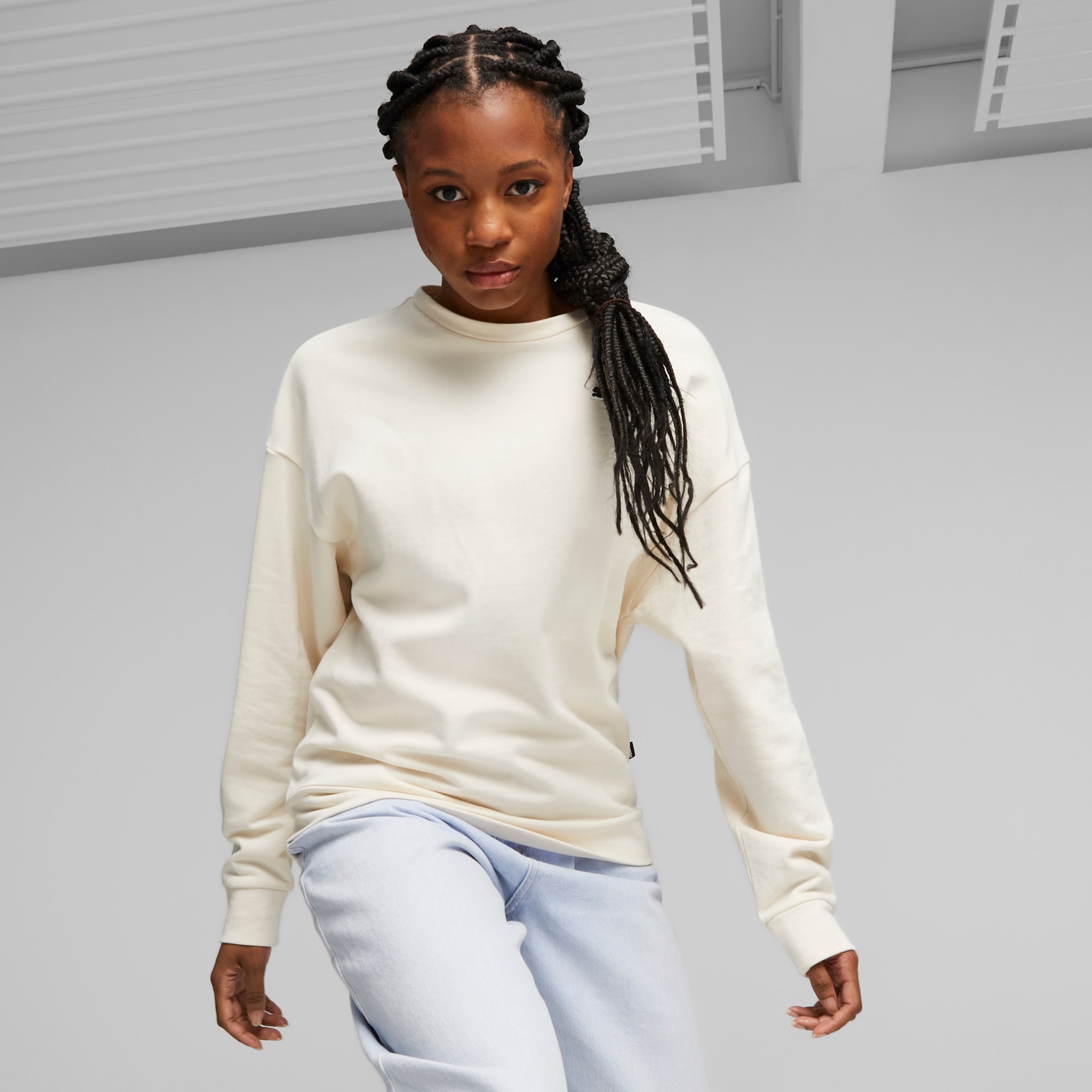 Puma womens sweatshirt top
