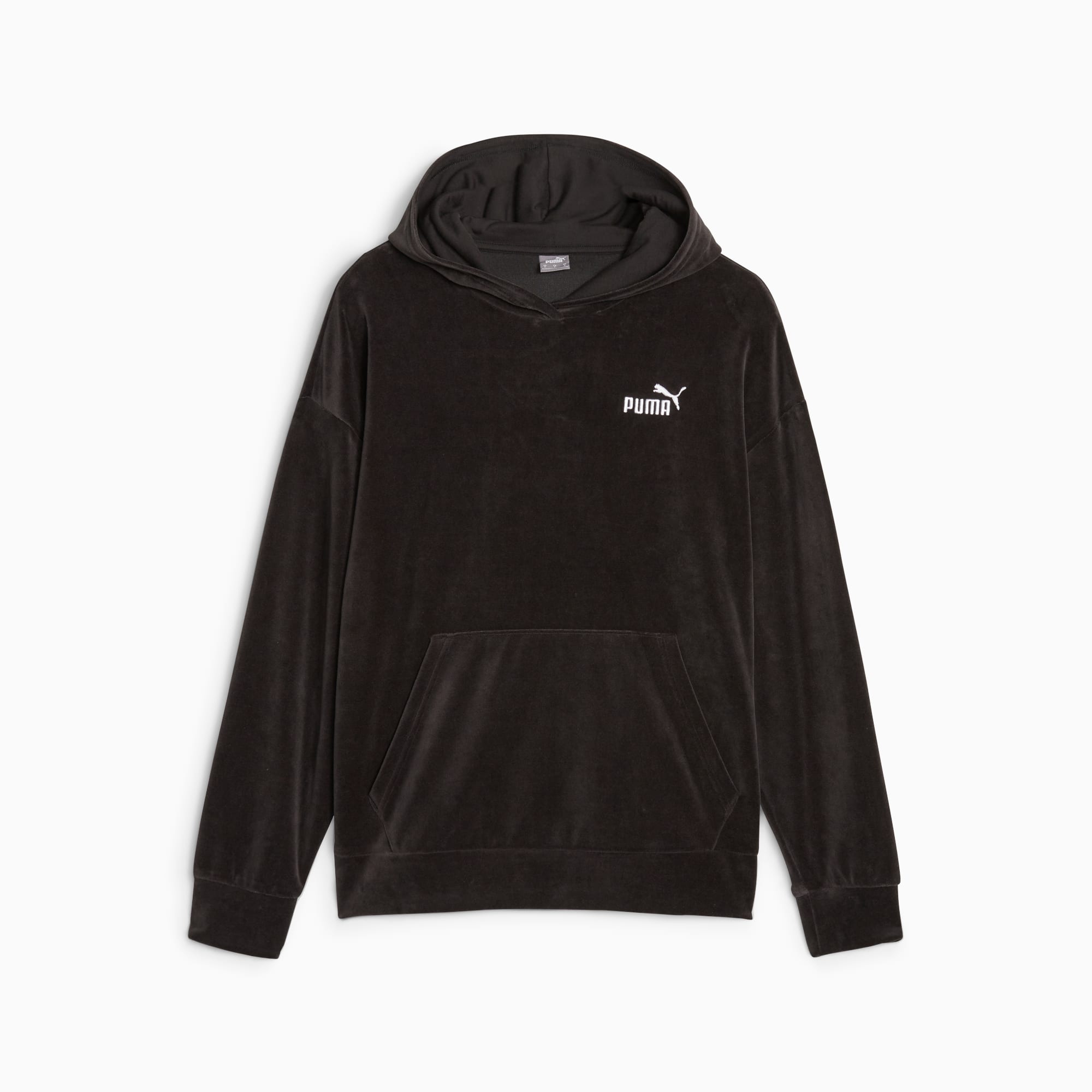 Essentials Elevated Velour Women's Hoodie | PUMA