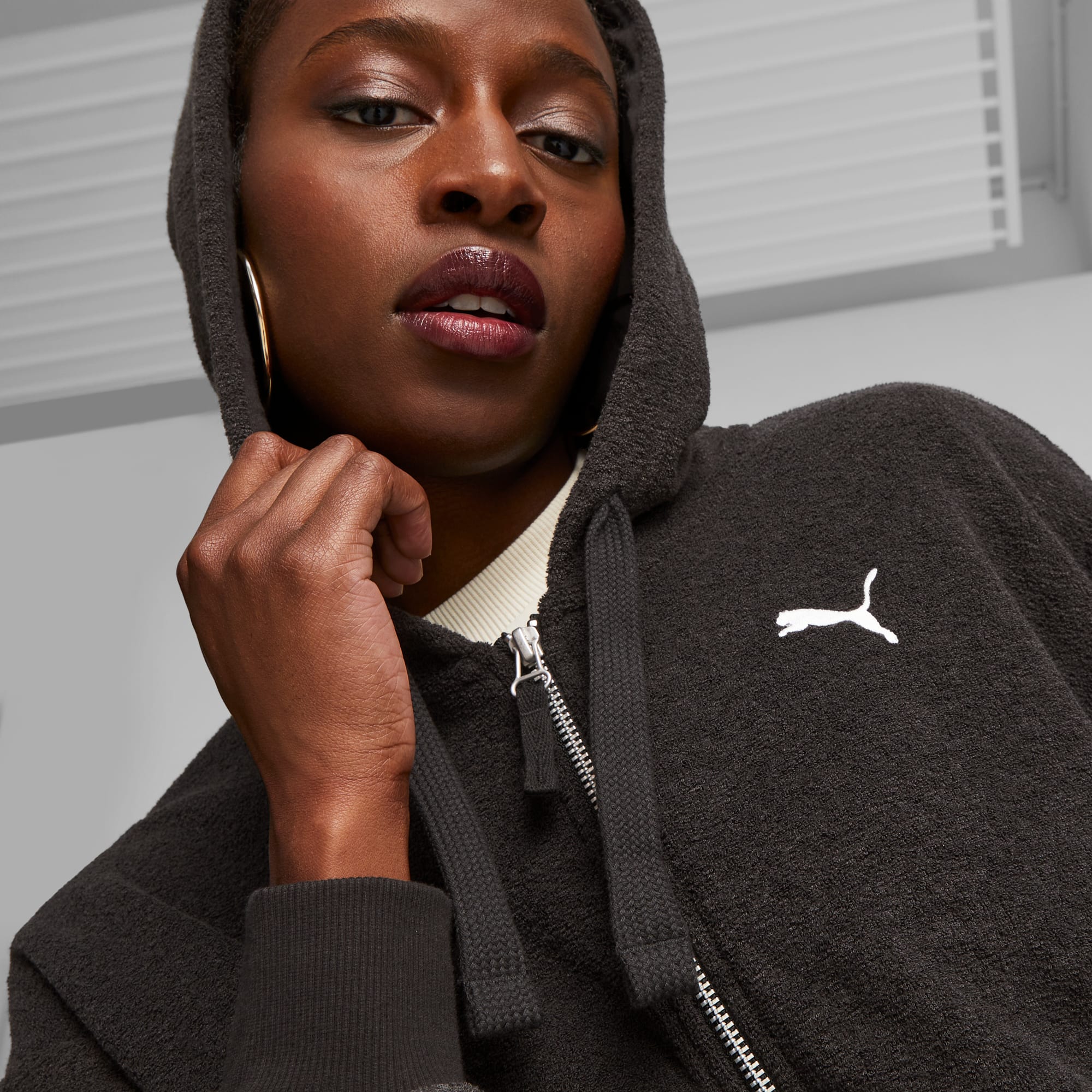 PUMA Her Winterized Full-zip Hoodie - Hoodies 