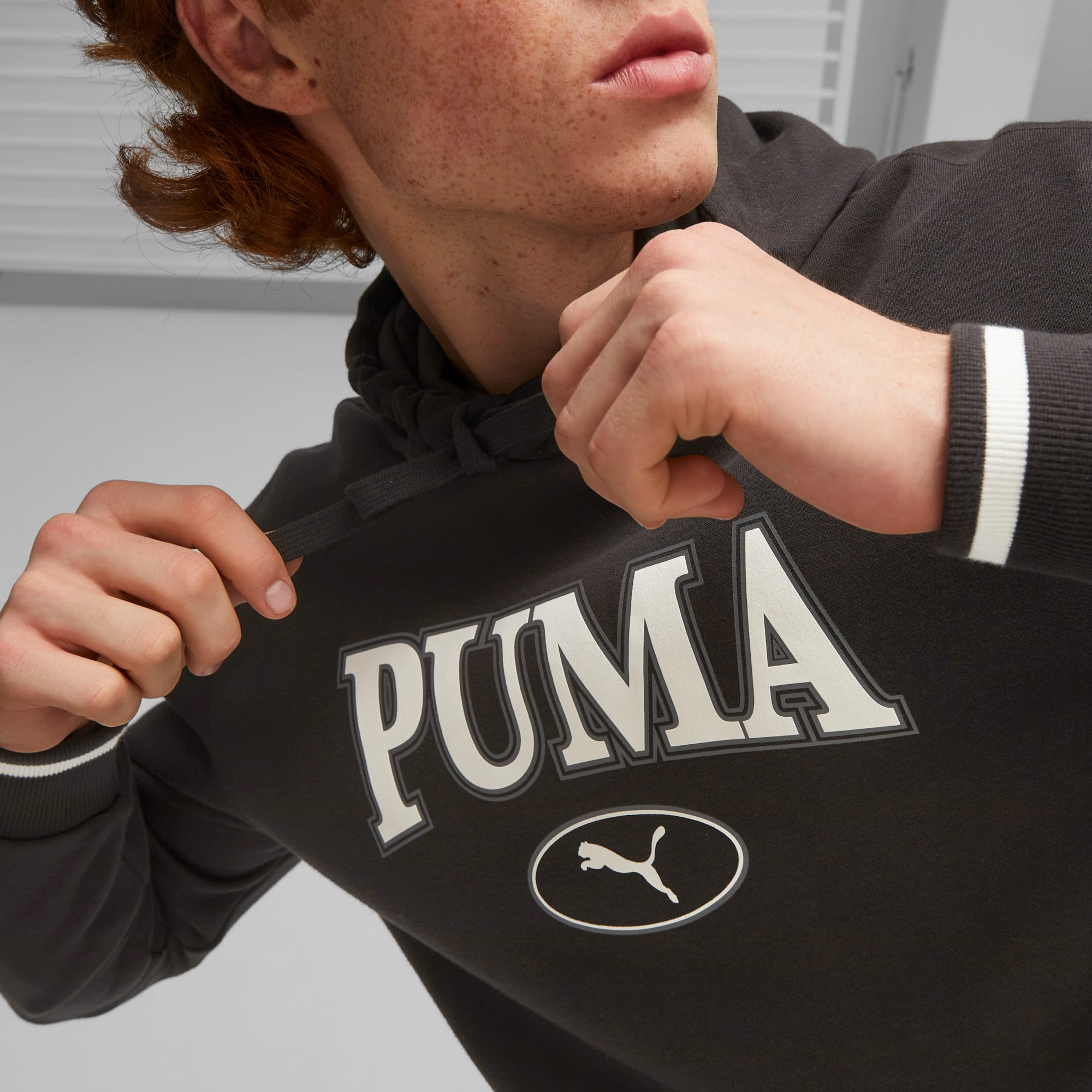 Black puma jumper sales