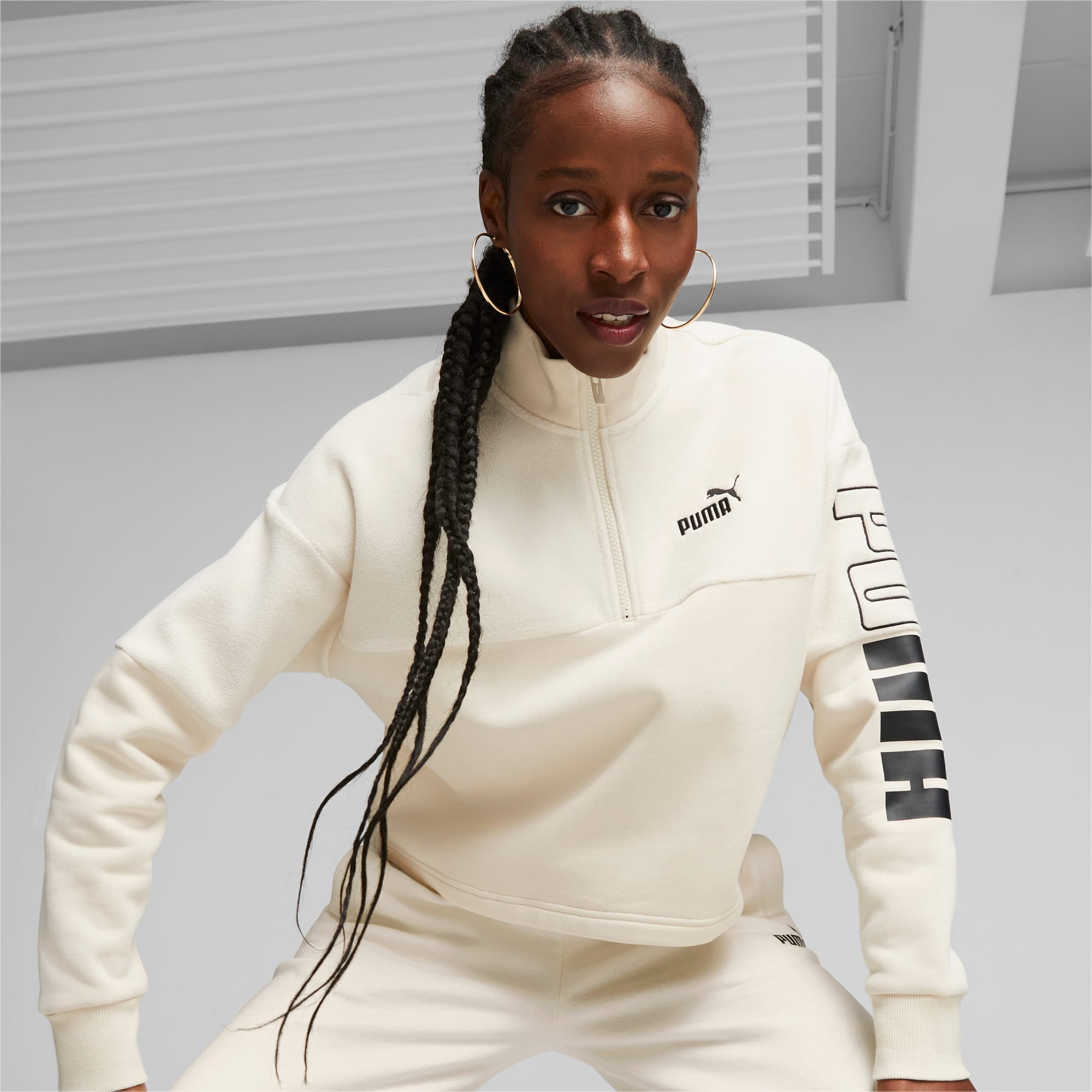 PUMA POWER Colourblock Women s Sweatshirt PUMA