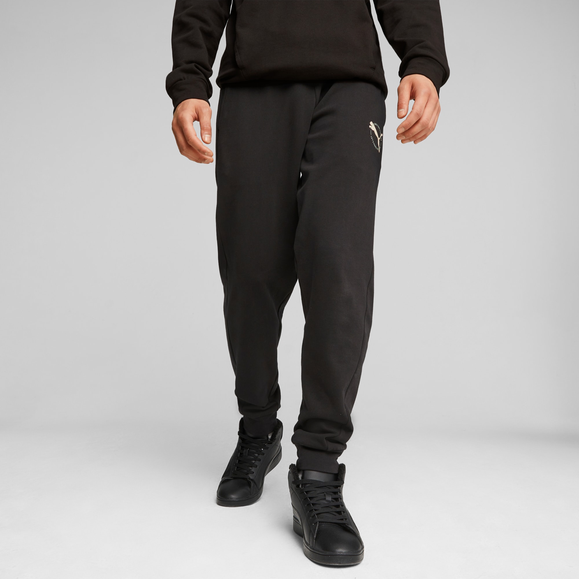 Puma fleece pants sale