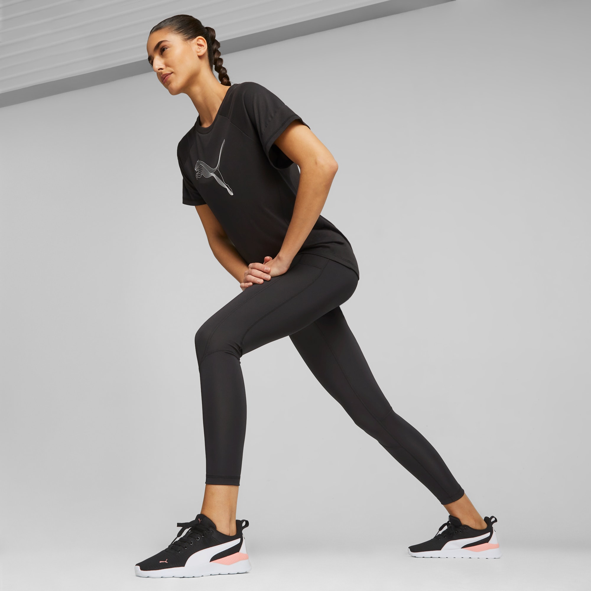 EVOSTRIPE Women s Leggings PUMA Black PUMA SHOP ALL PUMA PUMA