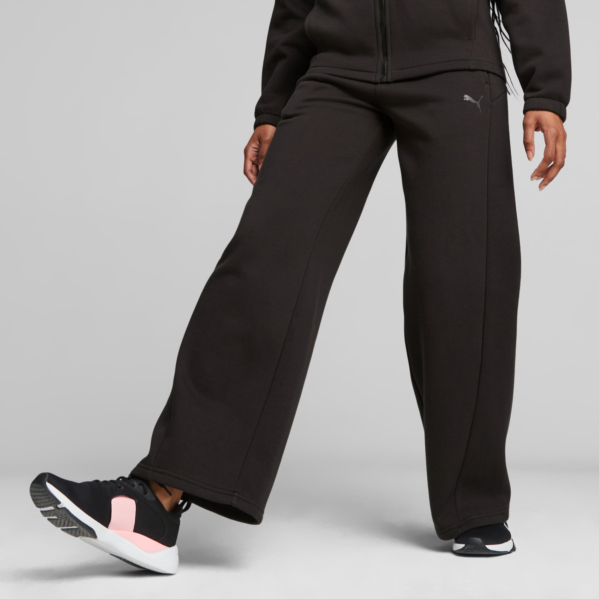 PUMA MOTION Women's Straight Leg Sweatpants, PUMA Black