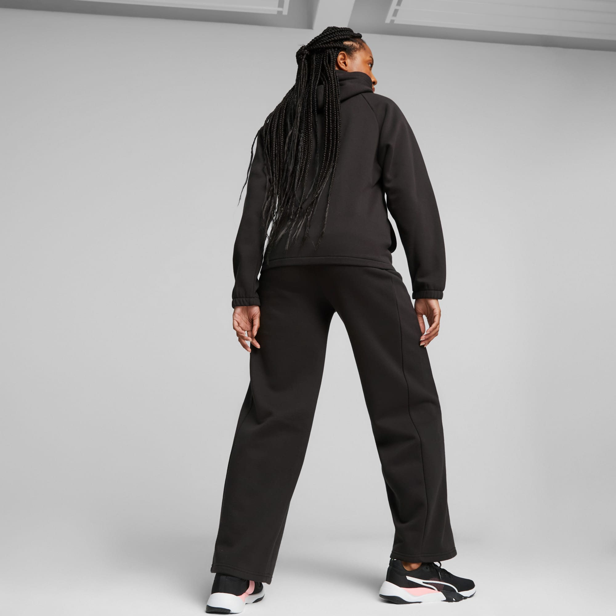 Women's straight leg discount sweatpants with pockets
