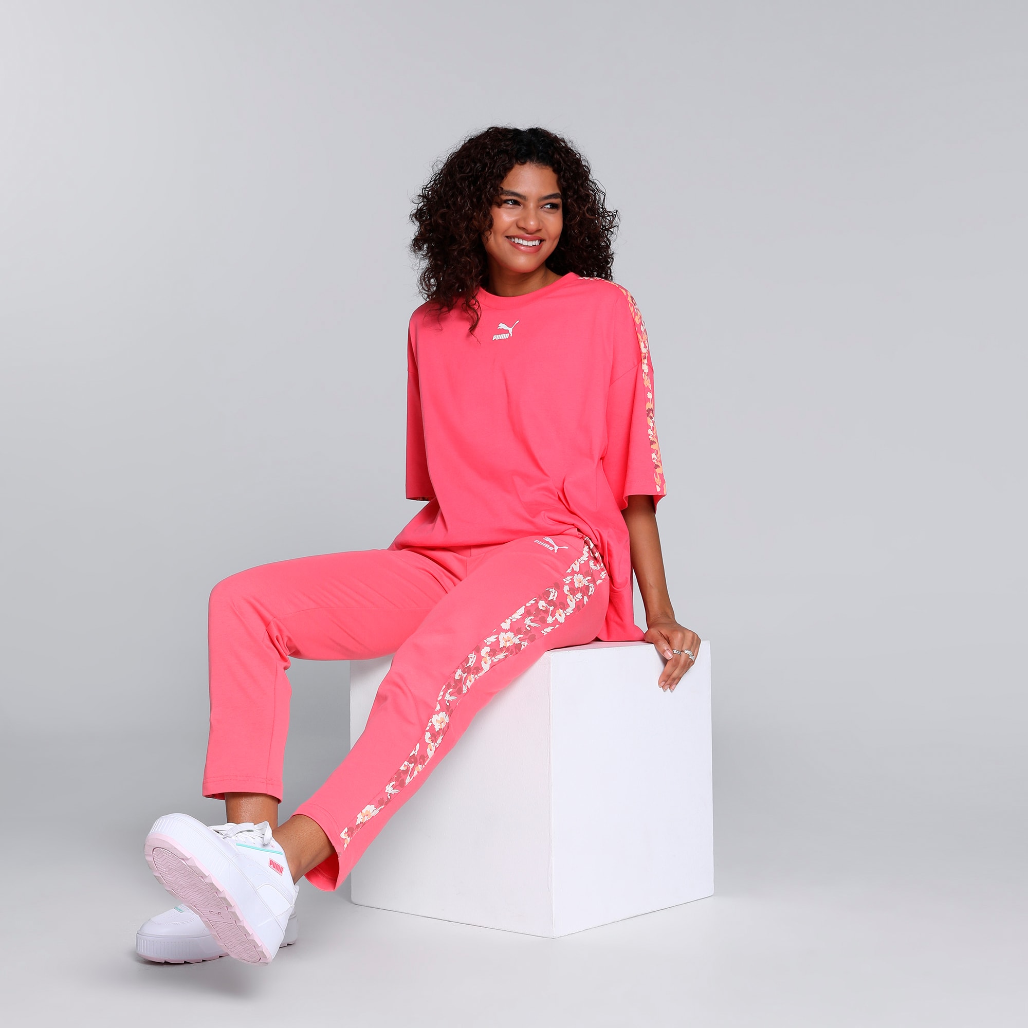 Puma shop floral tracksuit
