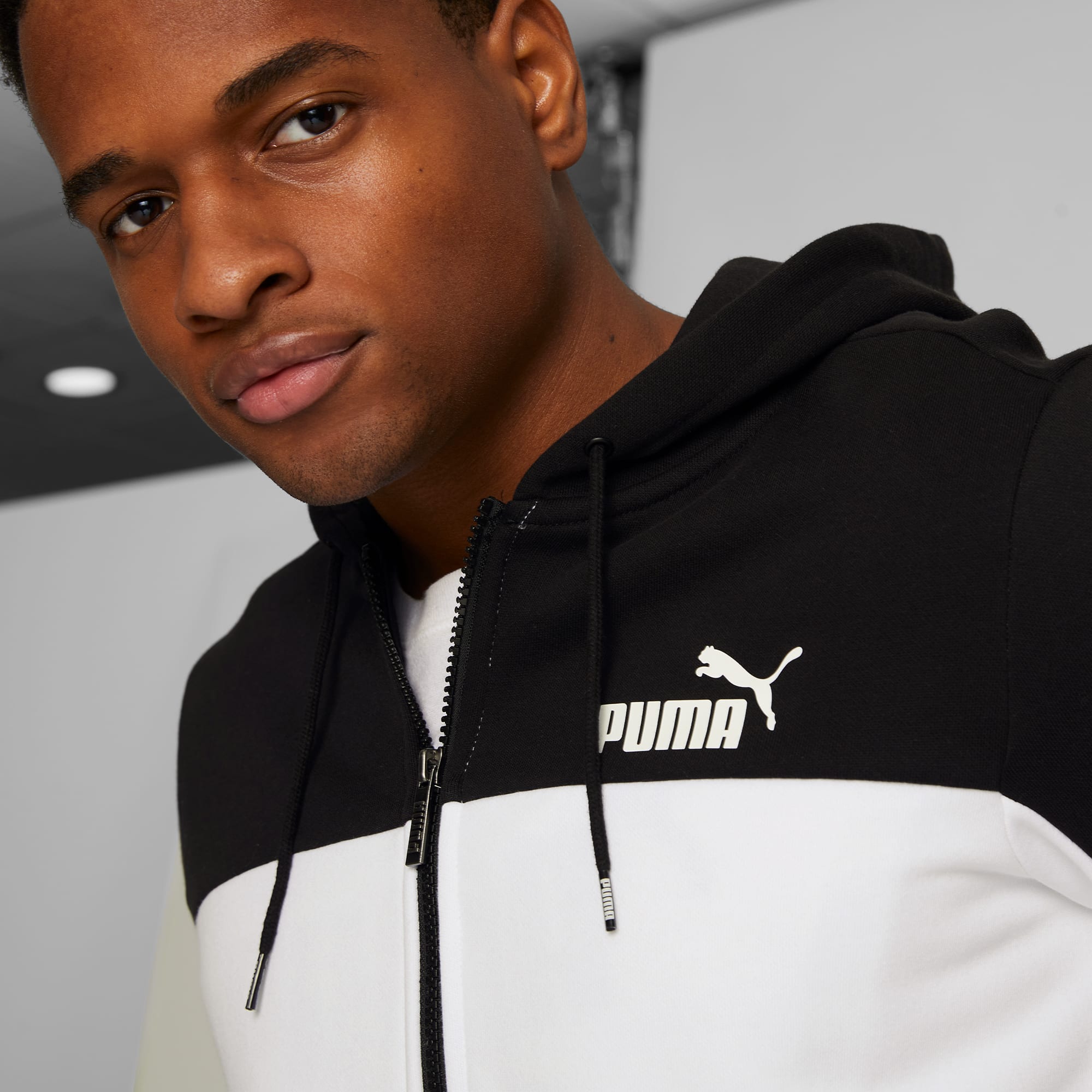 Sudadera Puma Ess Block Hoodie Fleece Junior – Esports Parra