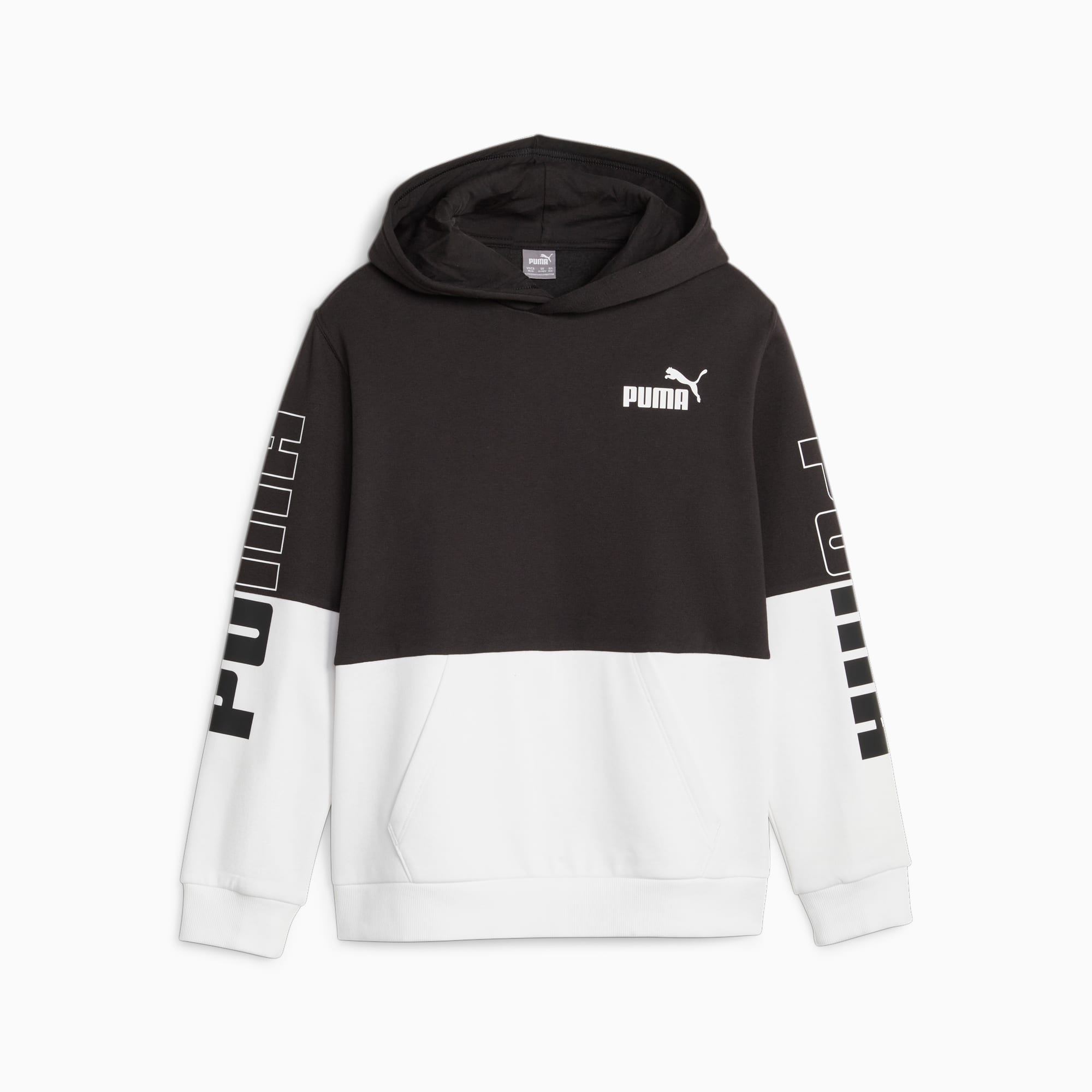 PUMA POWER Colourblock Hoodie Boys 8 16 years