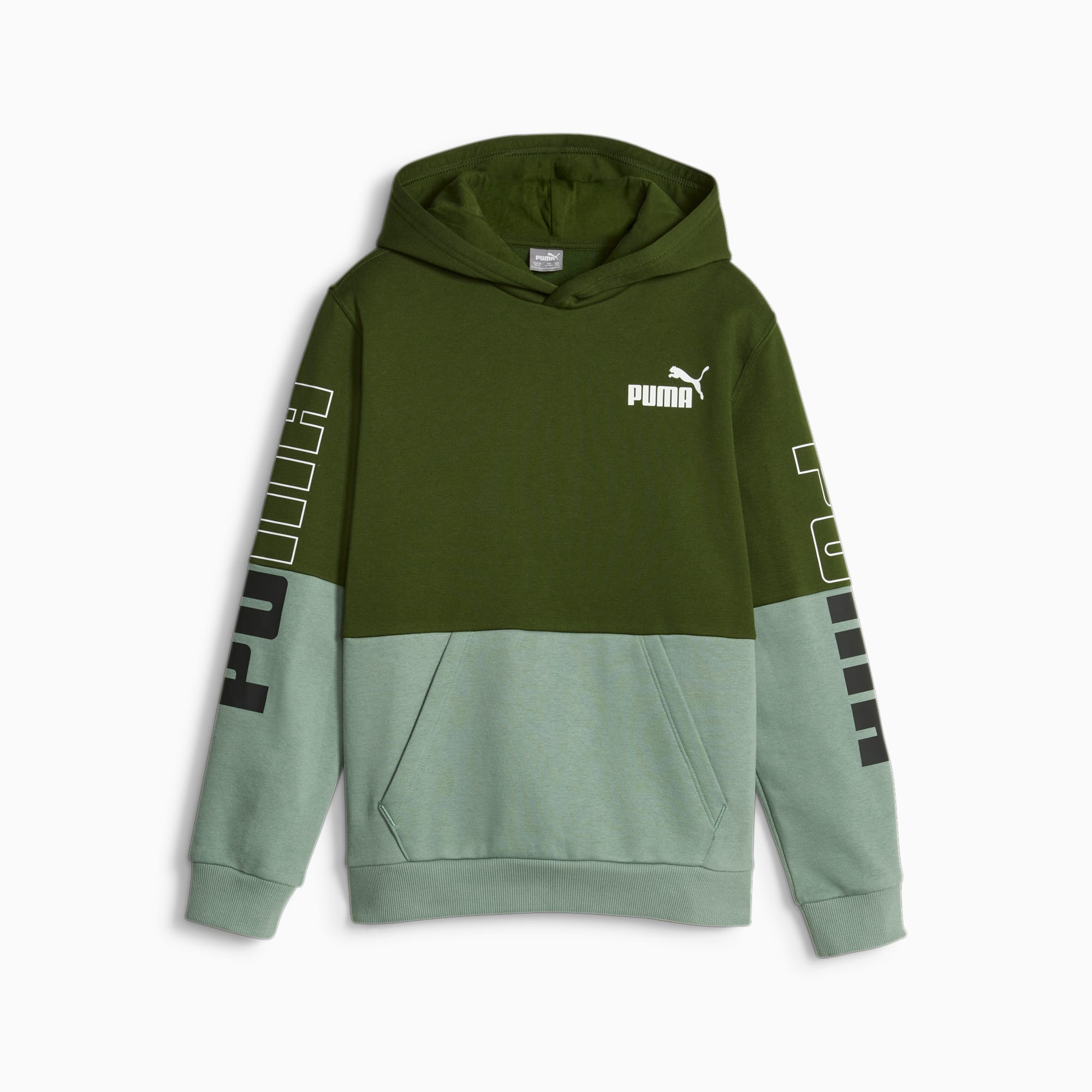 PUMA POWER Colourblock Hoodie Boys 8 16 years