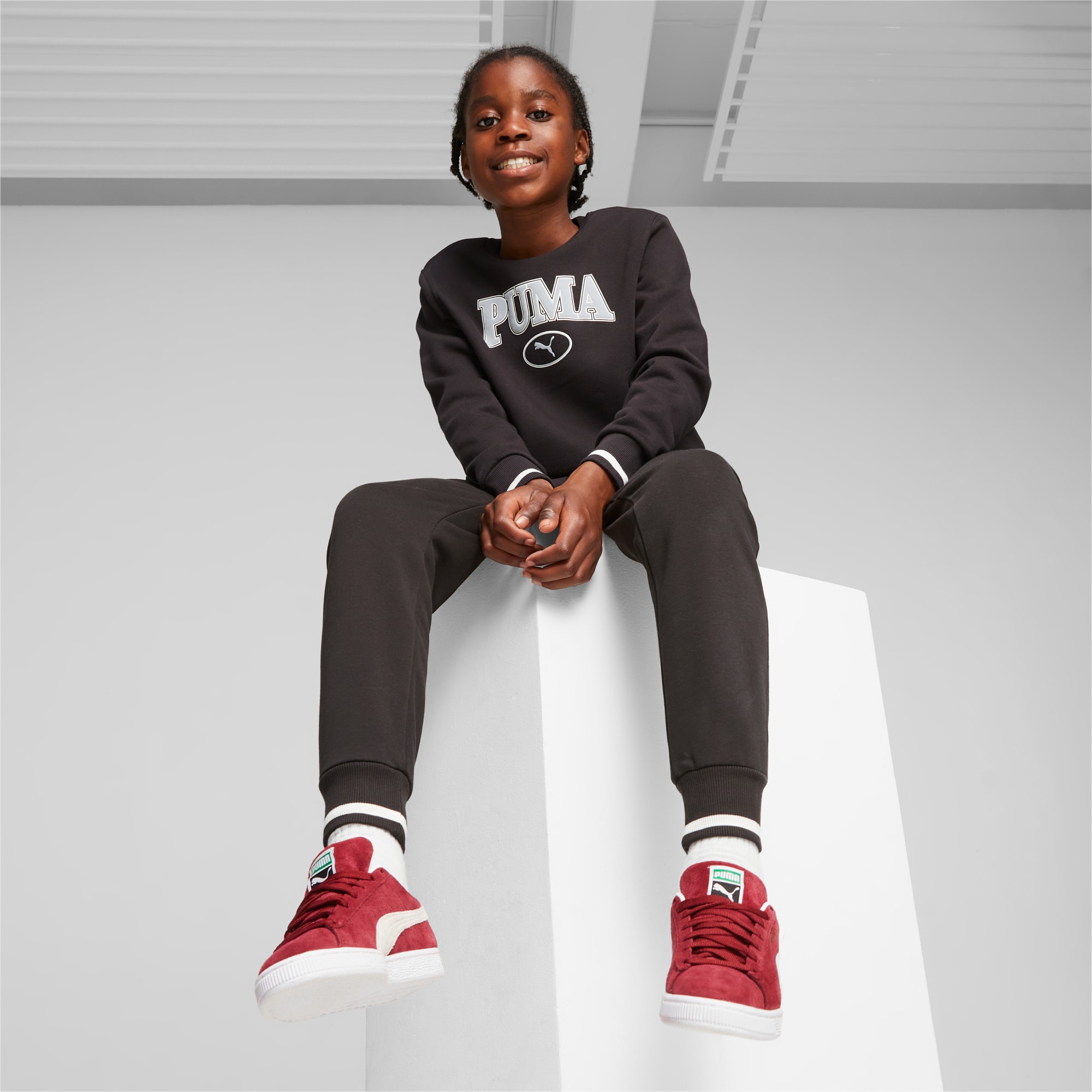 Sweat puma hot sale enfant rouge