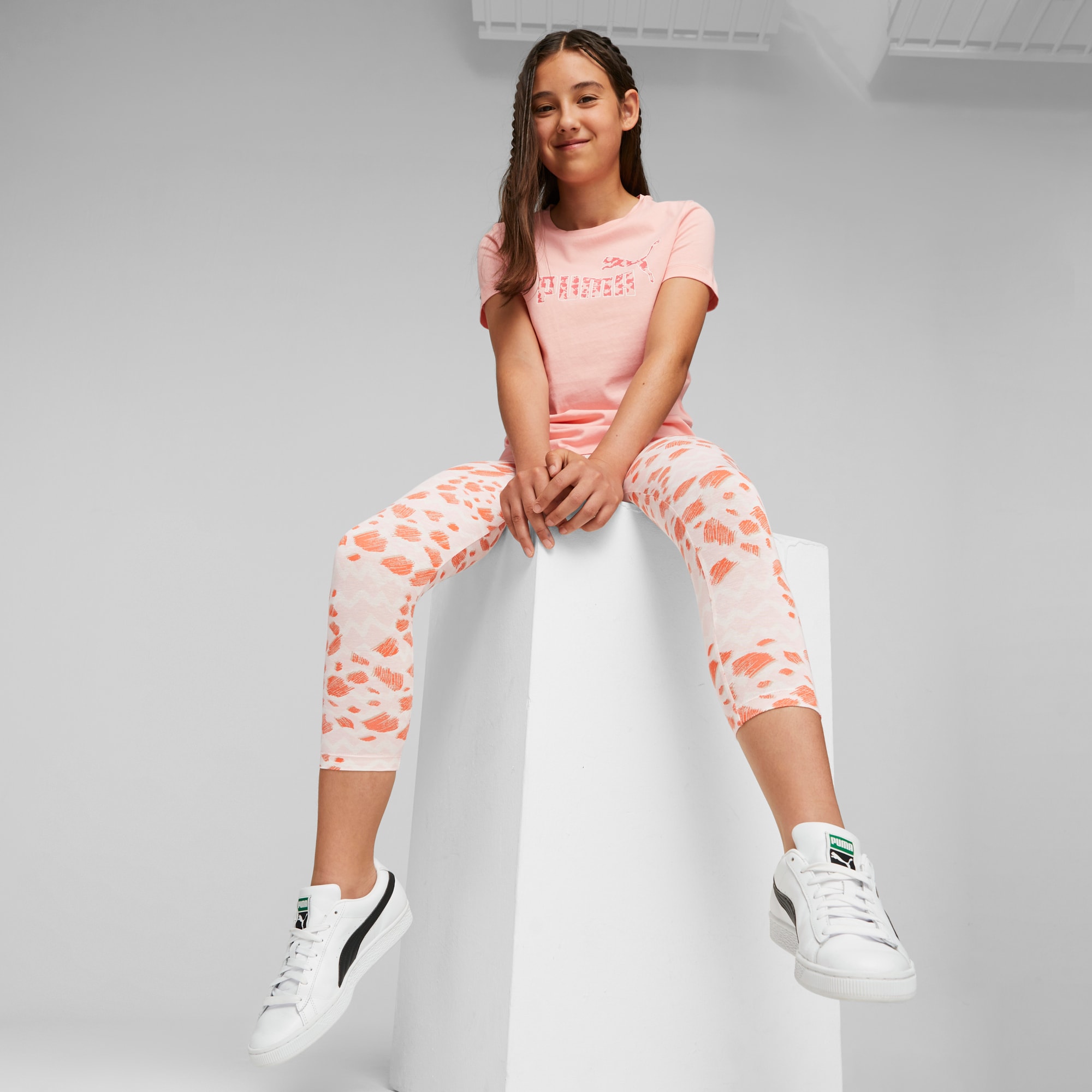 Girls puma hot sale leggings