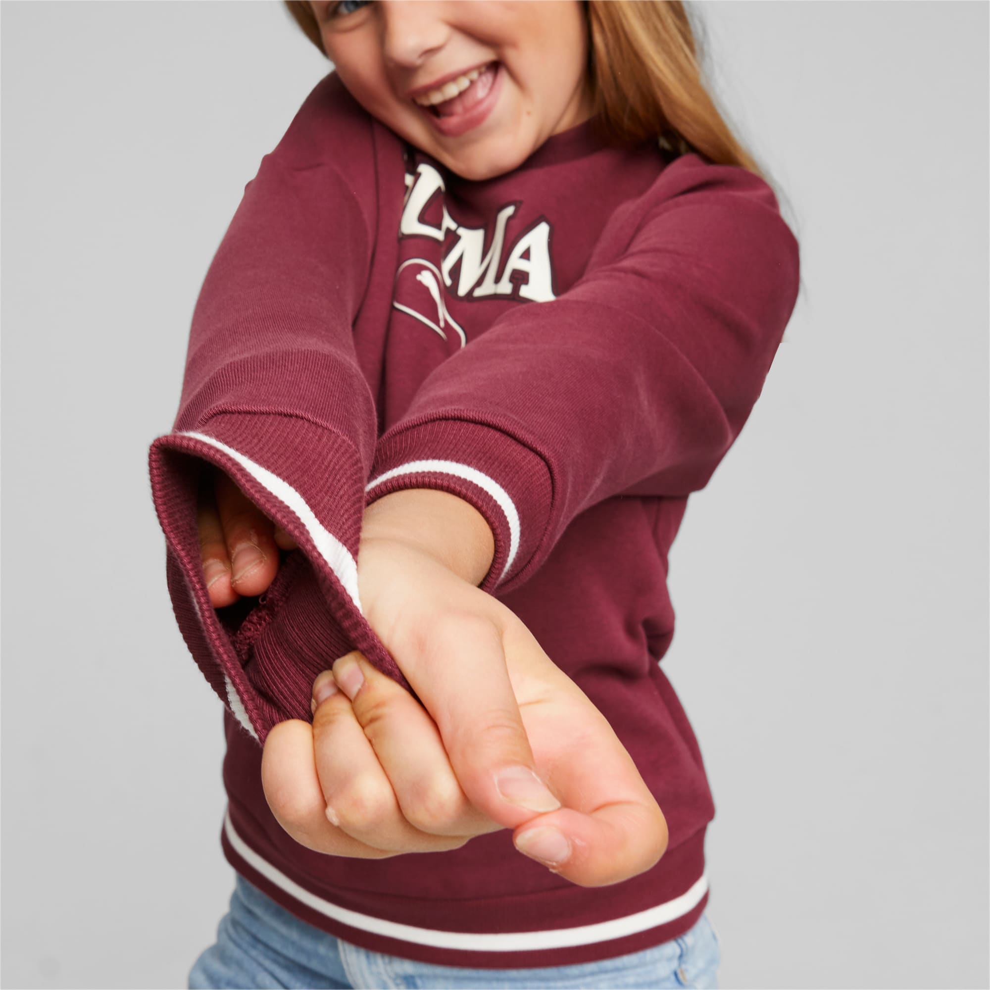 Pull puma enfant rouge sale