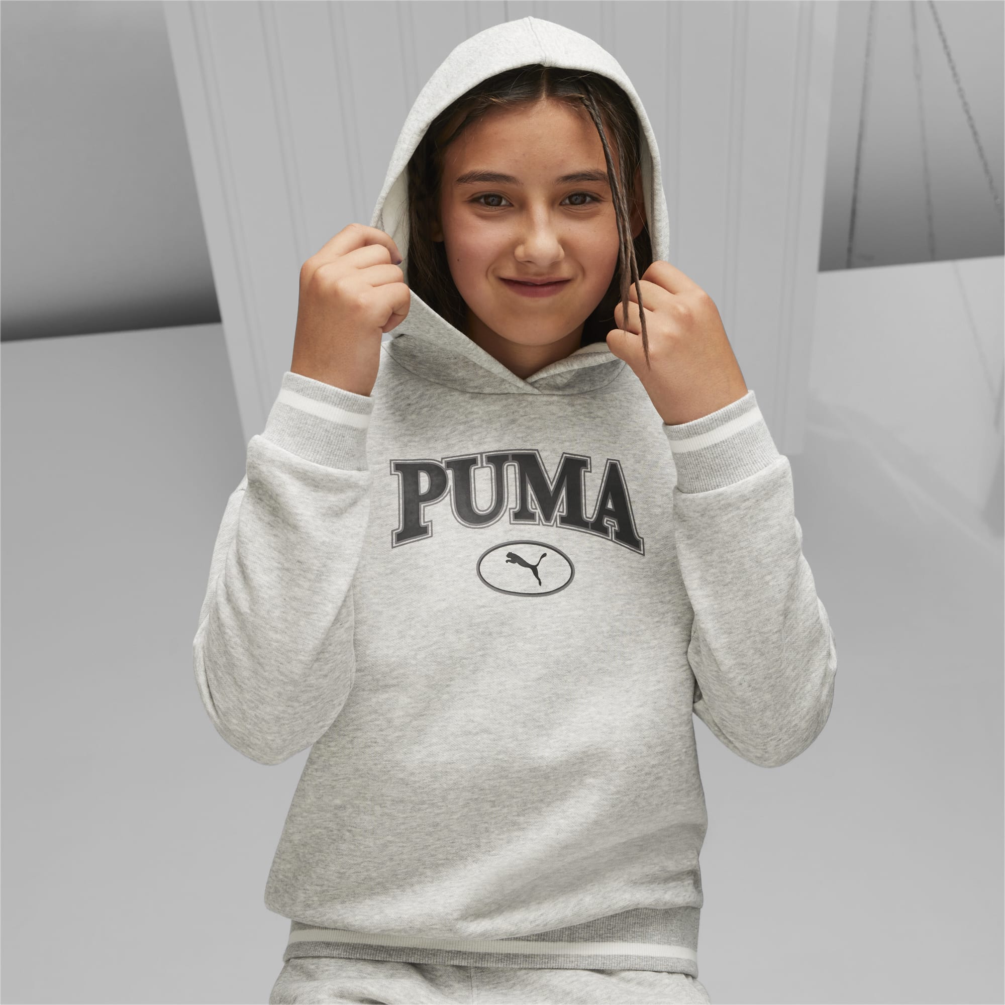 PUMA SQUAD Girls\' Hoodie | PUMA | Sport-T-Shirts