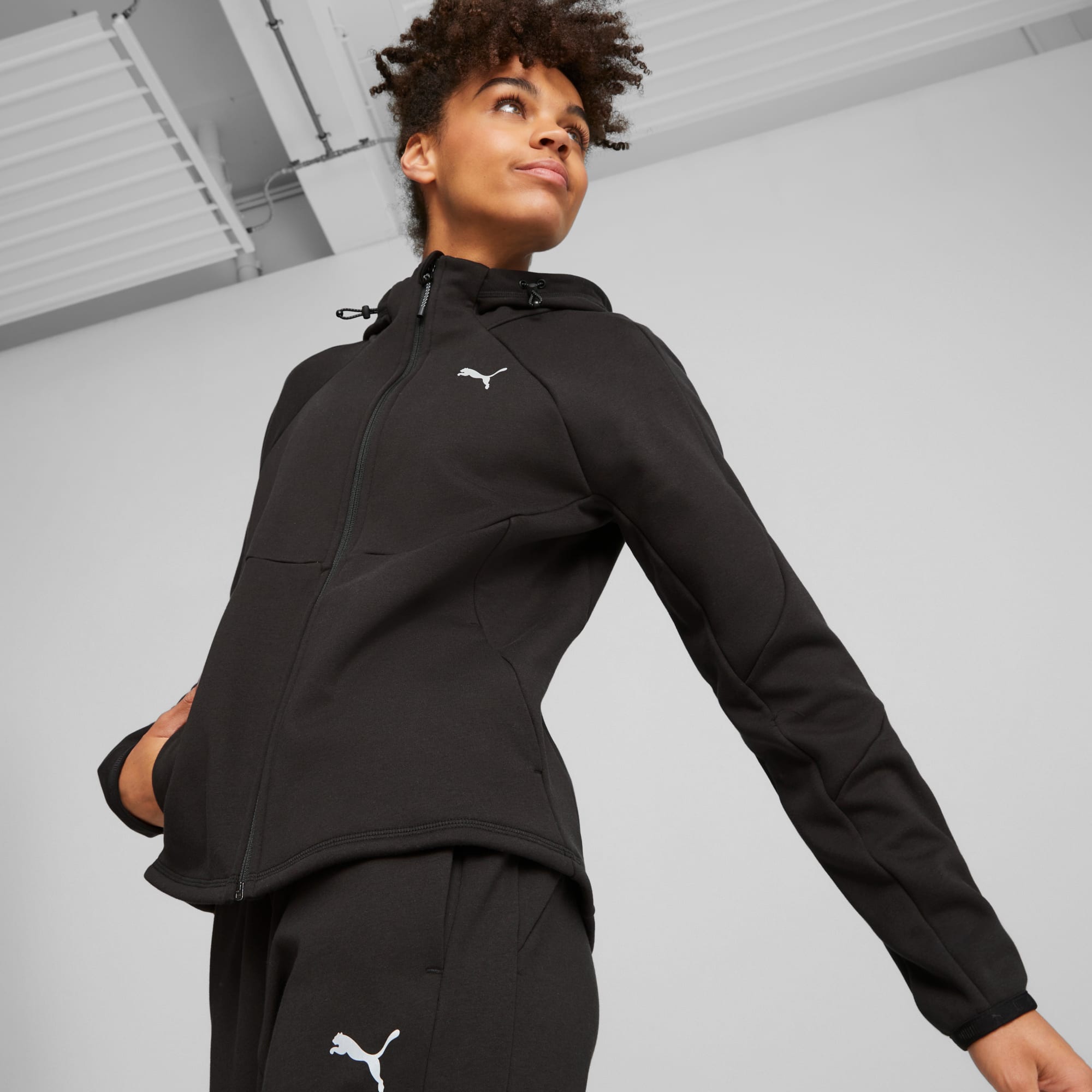 Sudadera de invierno EVOSTRIPE para mujer PUMA