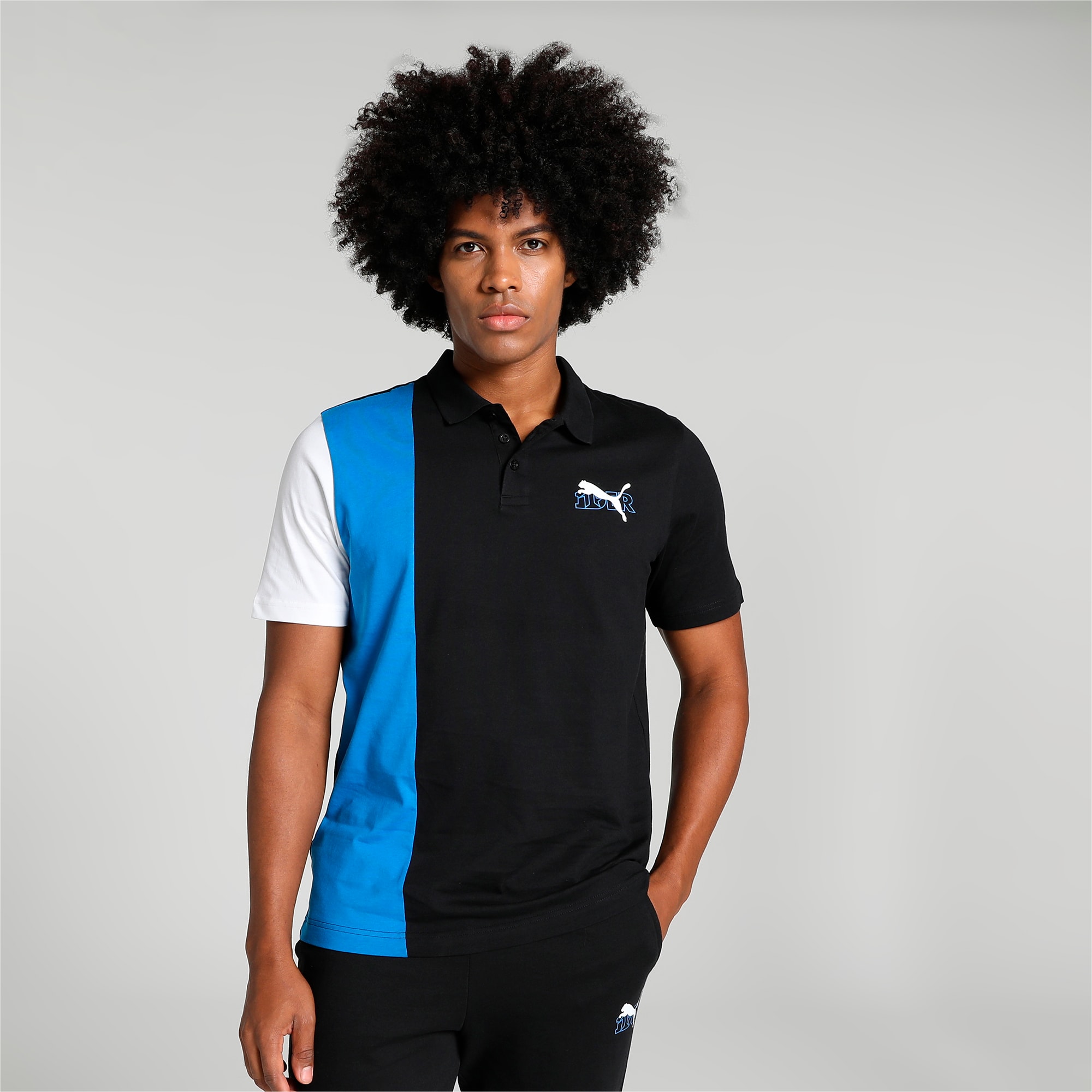 Puma collar t shirt new arrivals