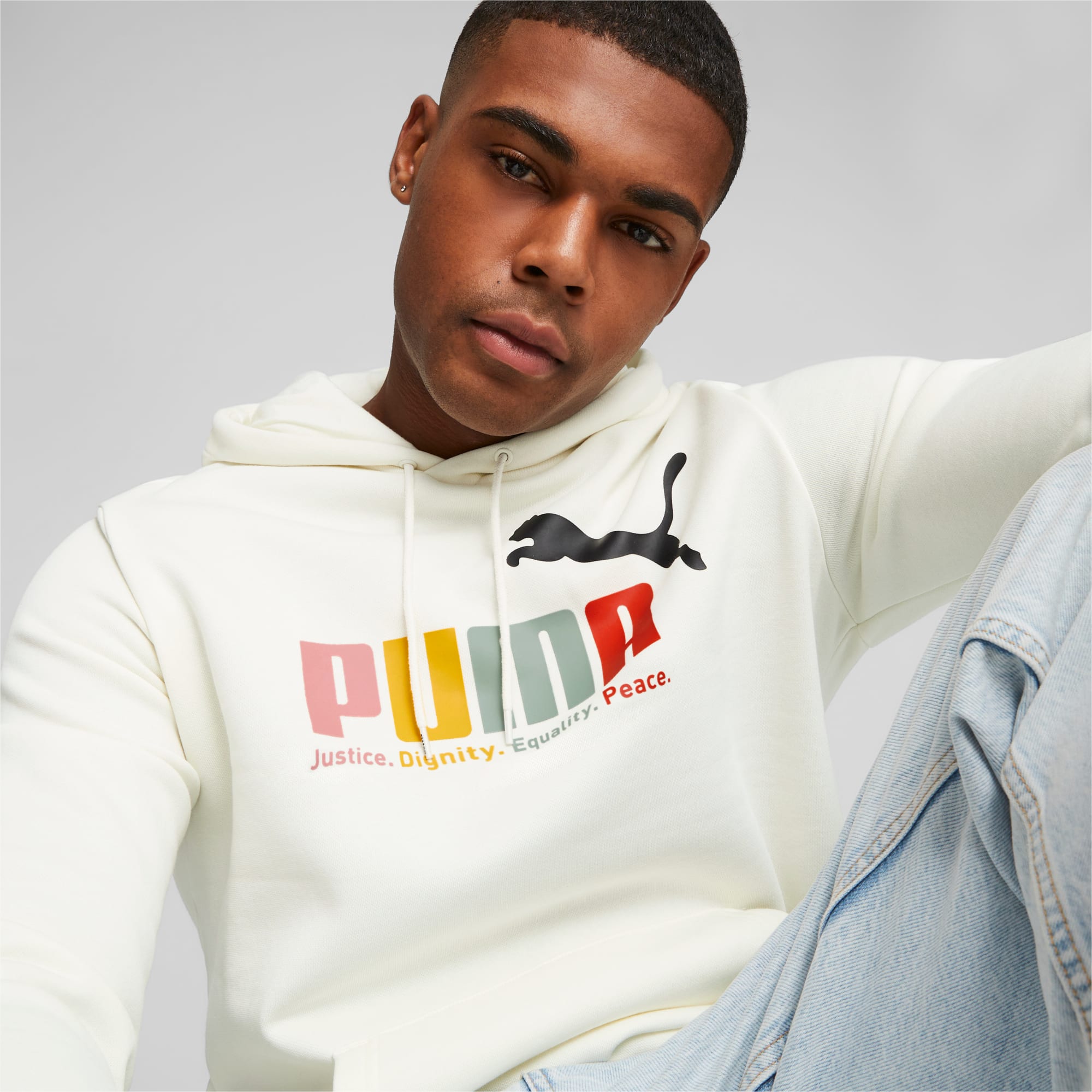Men\'s PUMA Multicolor | Hoodie ESS+