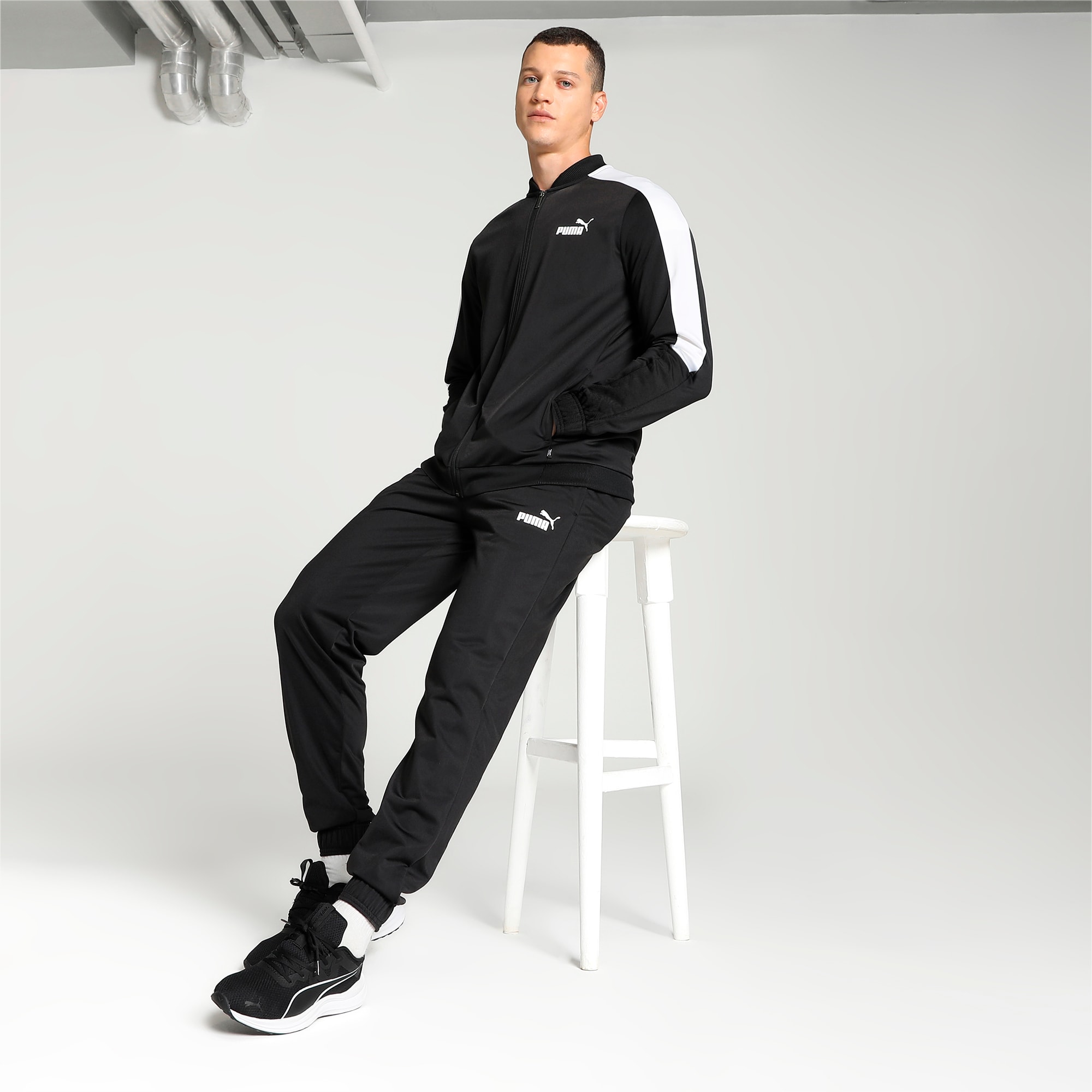 Puma baseball top collar tracksuit mens