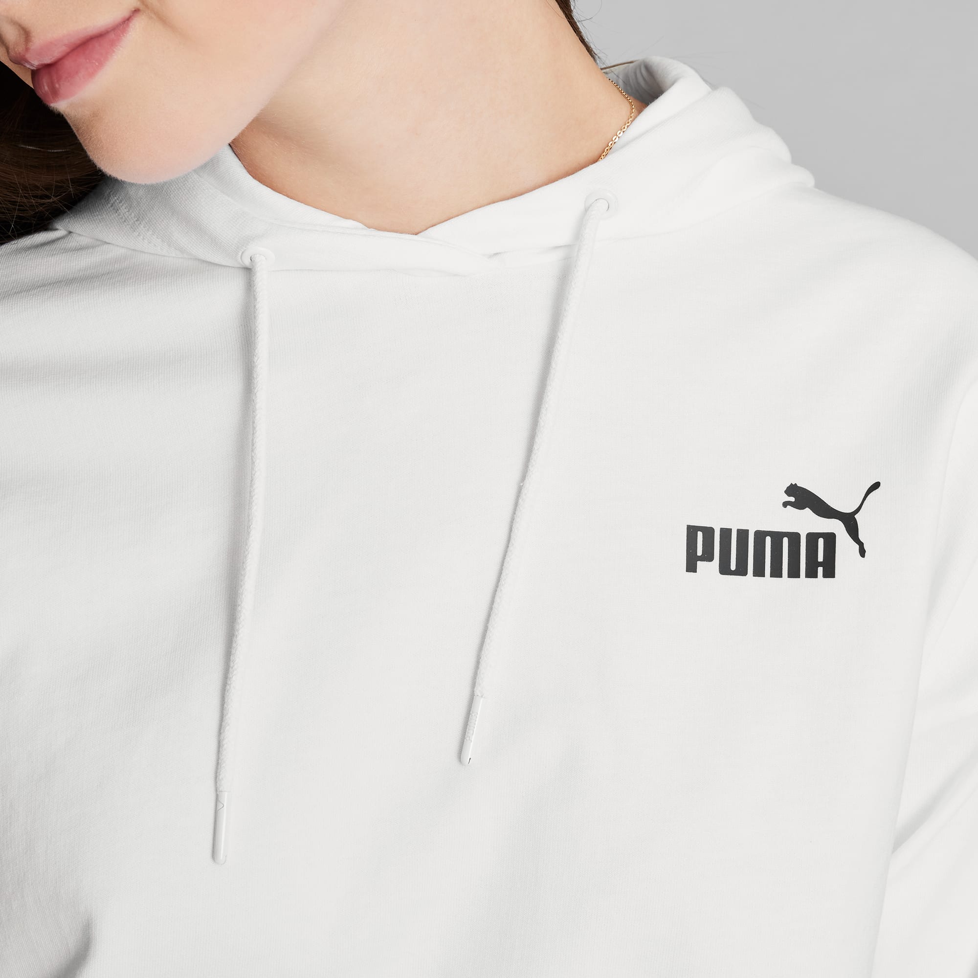 White puma hoodie womens online