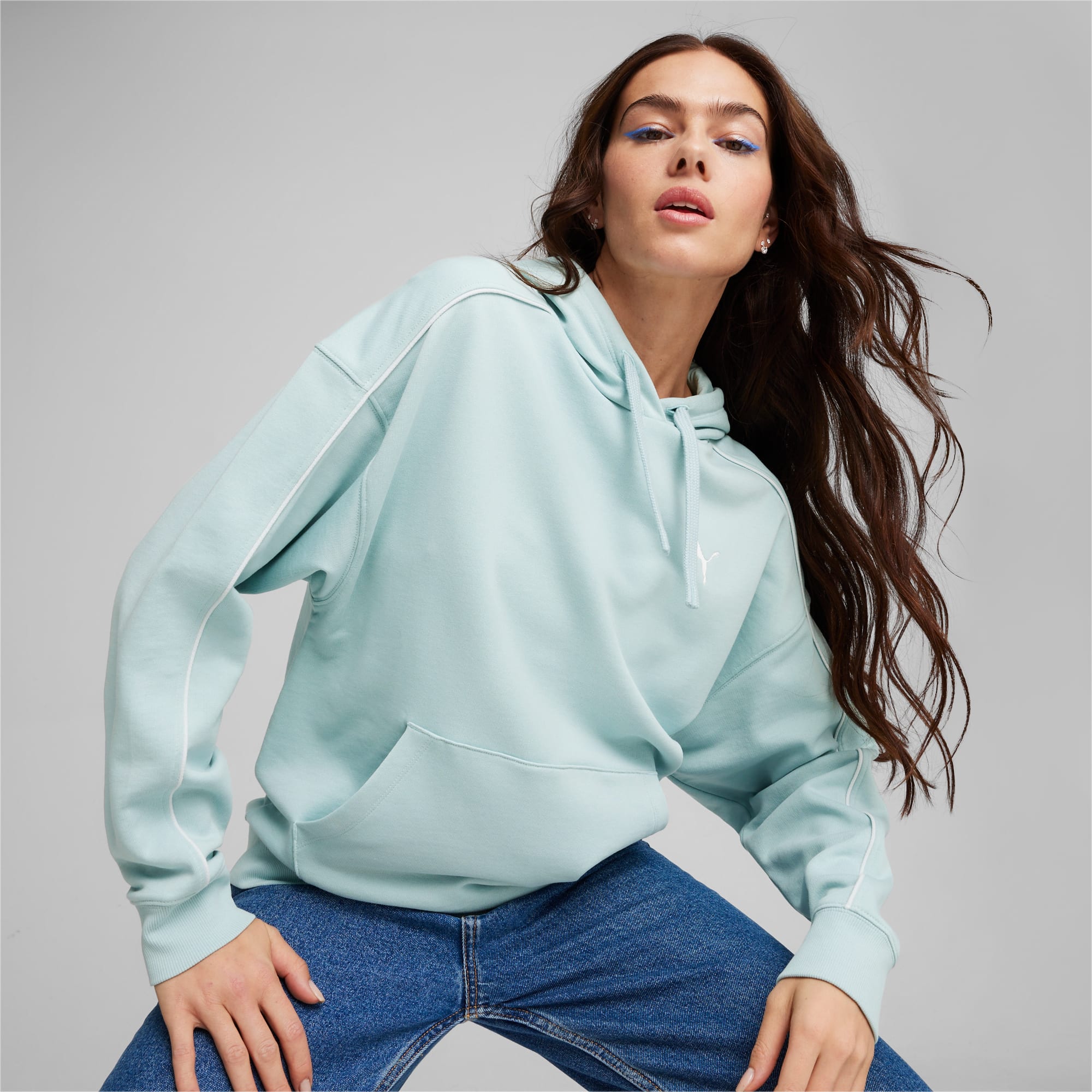 ▷ Chándal Mujer PUMA Classic Hooded Sweat Suit