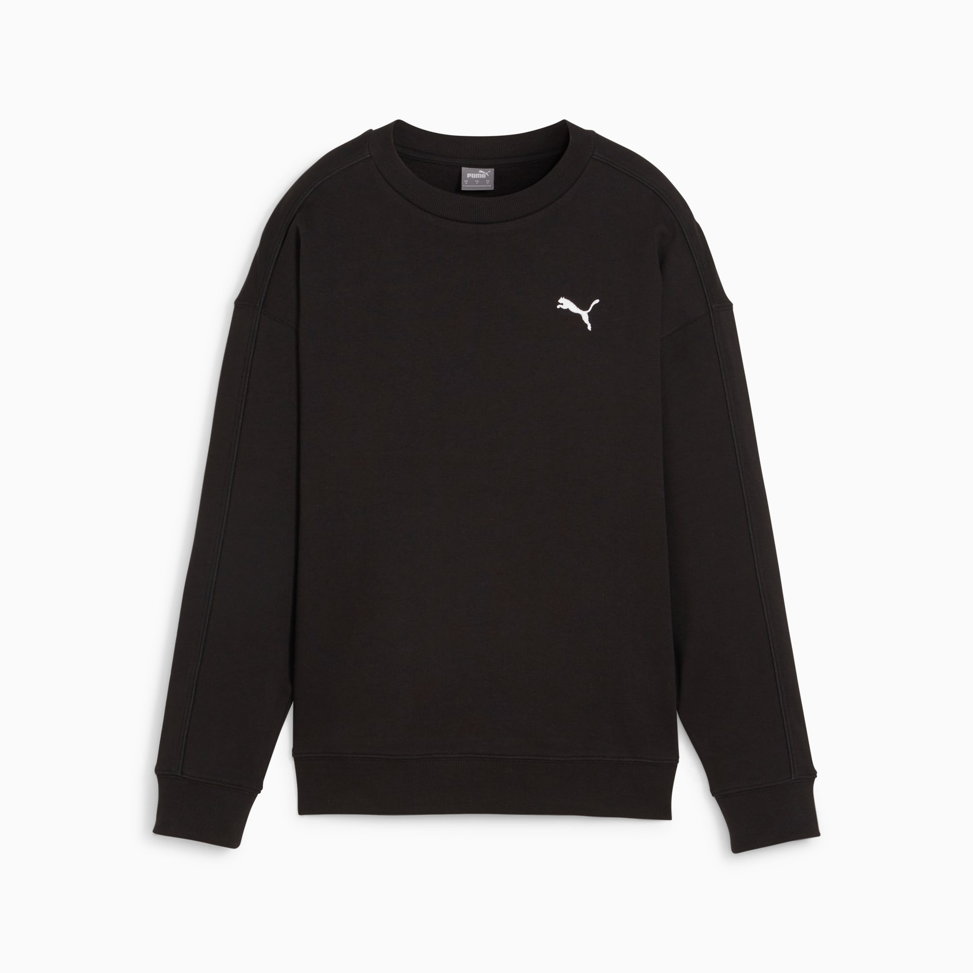 Puma black sweatshirt womens sale