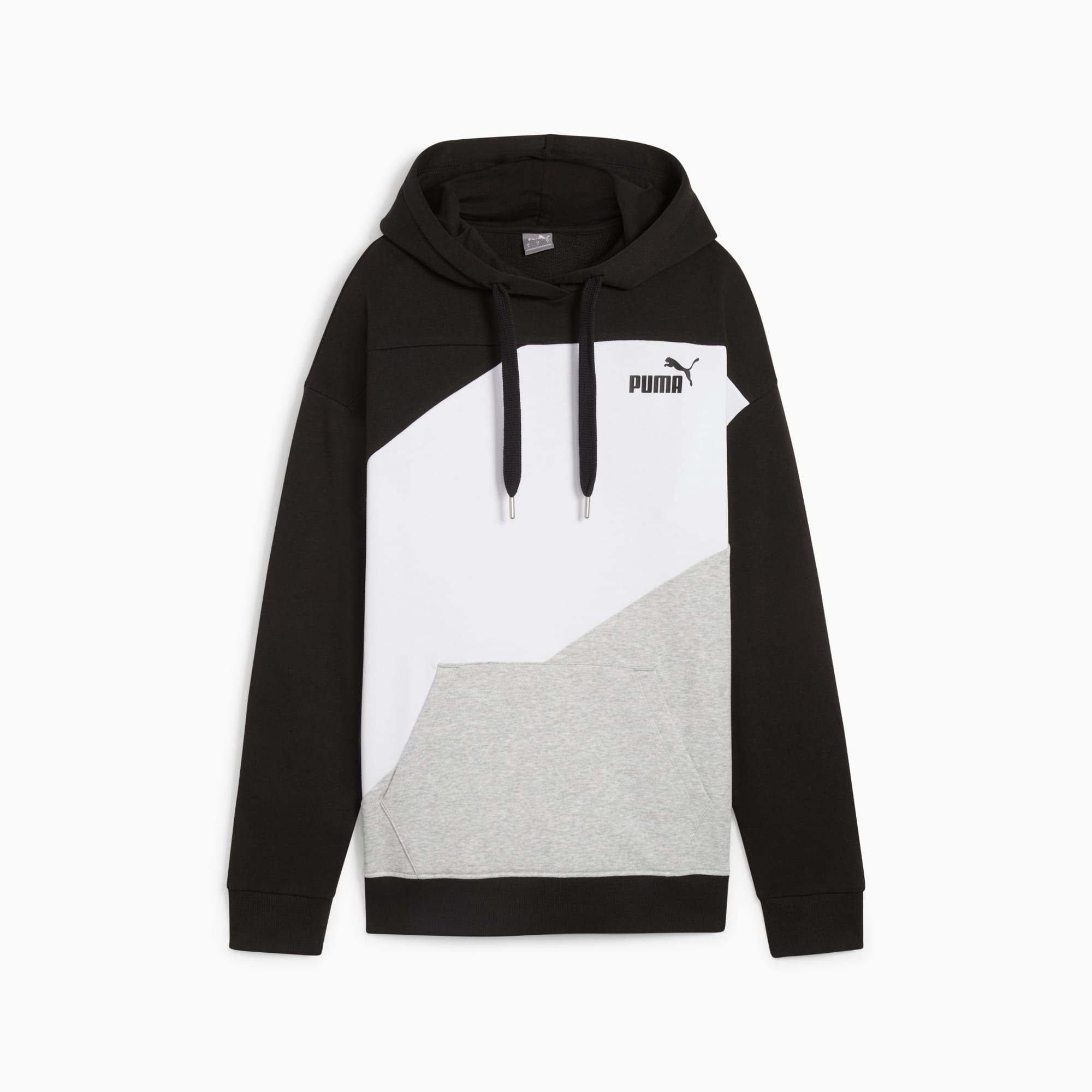 Puma hoodie wit sales