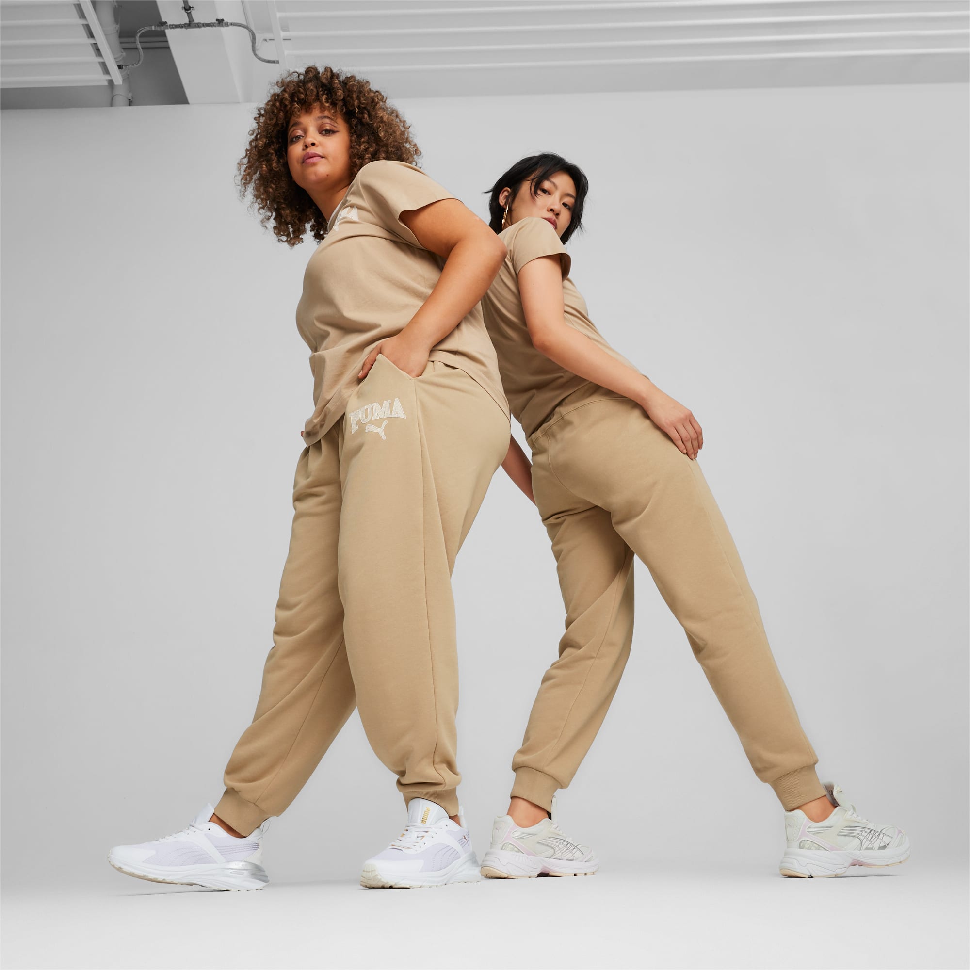 Tan track pants online